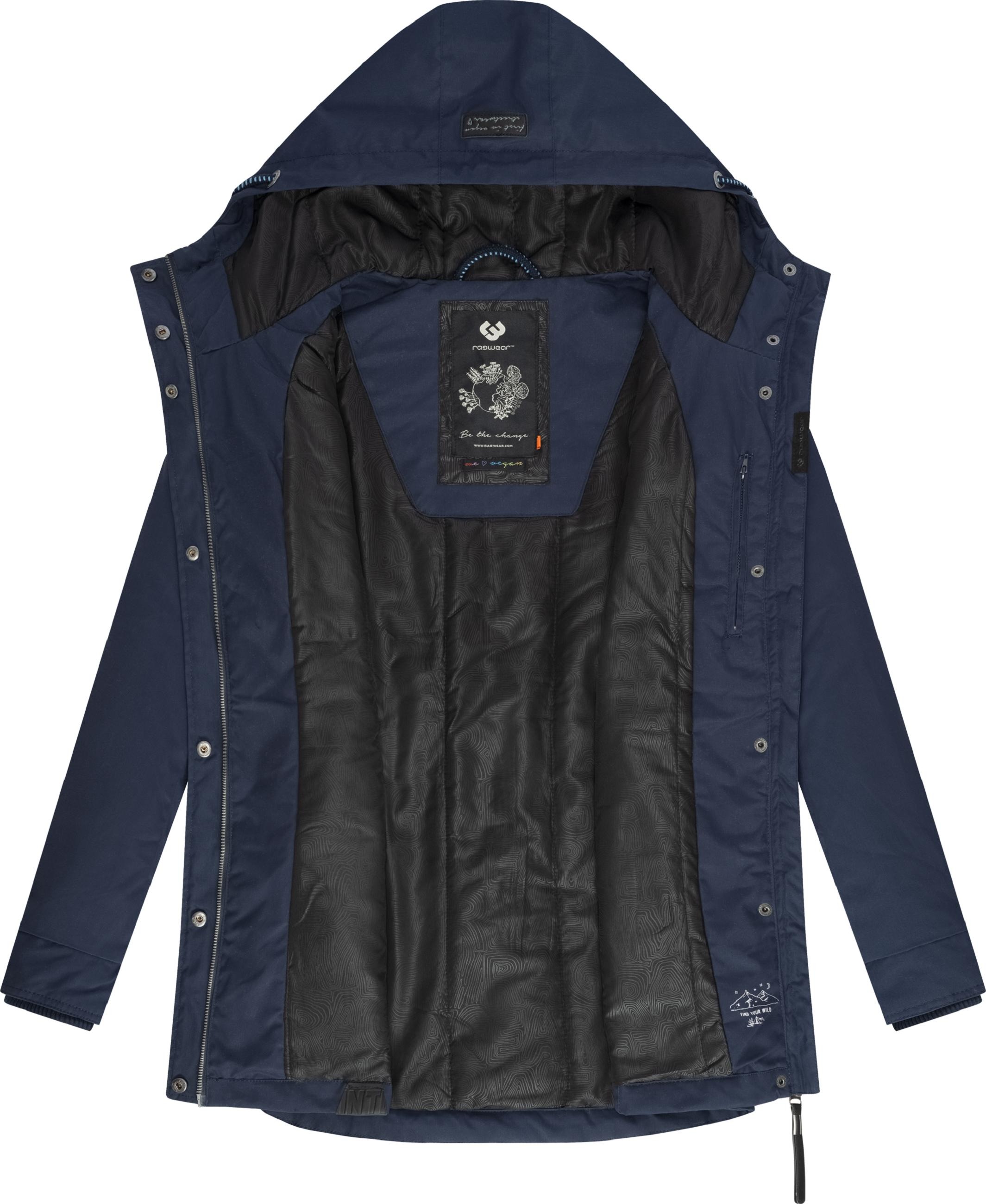 Ragwear Wintermantel »Winterjacke Monadis Black Label«