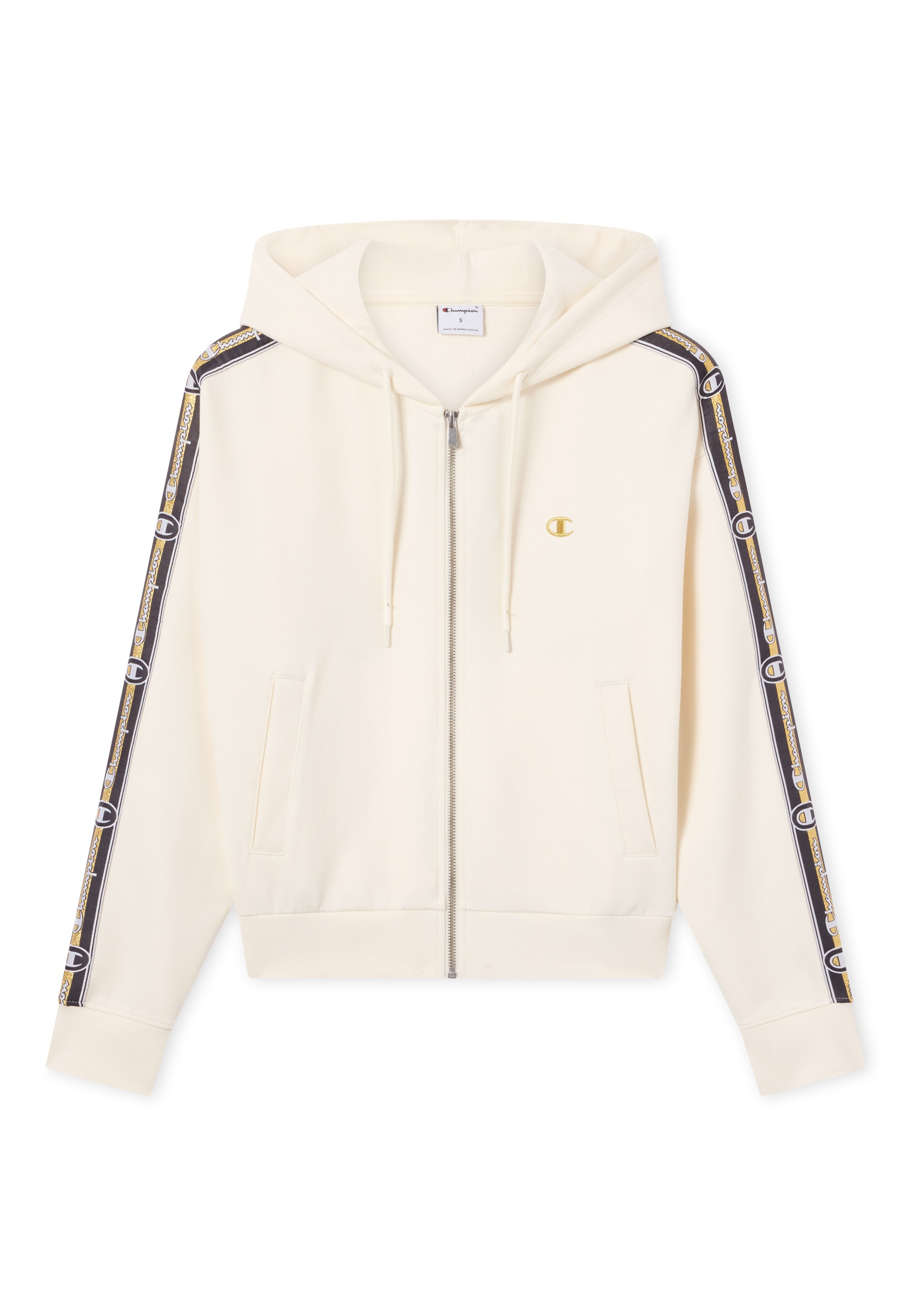 Champion Kapuzensweatjacke »SPORTWEAR ZIP-UP HOODIE Cropped Fit Stretch Cotton« mit sportlichem Stil, Langarm-Design, Stretch-Baumwollmix, Cropped Fit