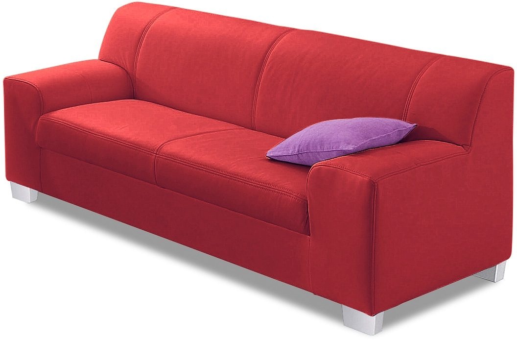 DOMO collection 3-Sitzer »Amando zeitlos und modern, komfortabel,« in vielen Bezugsvarianten, auch in Leder