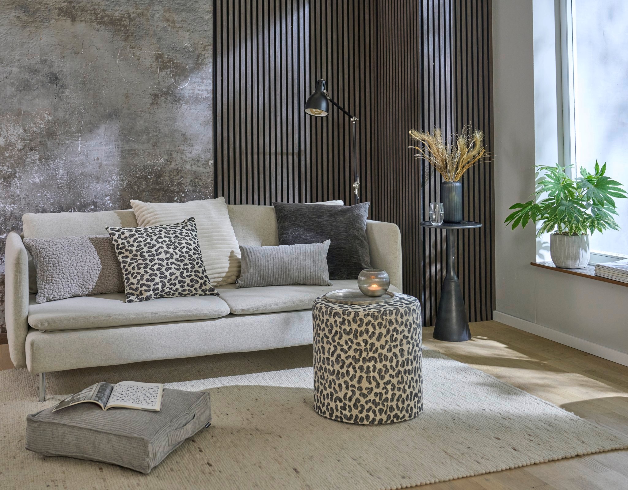 H.O.C.K. Dekokissen »Stacy« Sofakissen inkl. Füllung, 60x60cm, Rückenkissen, uni