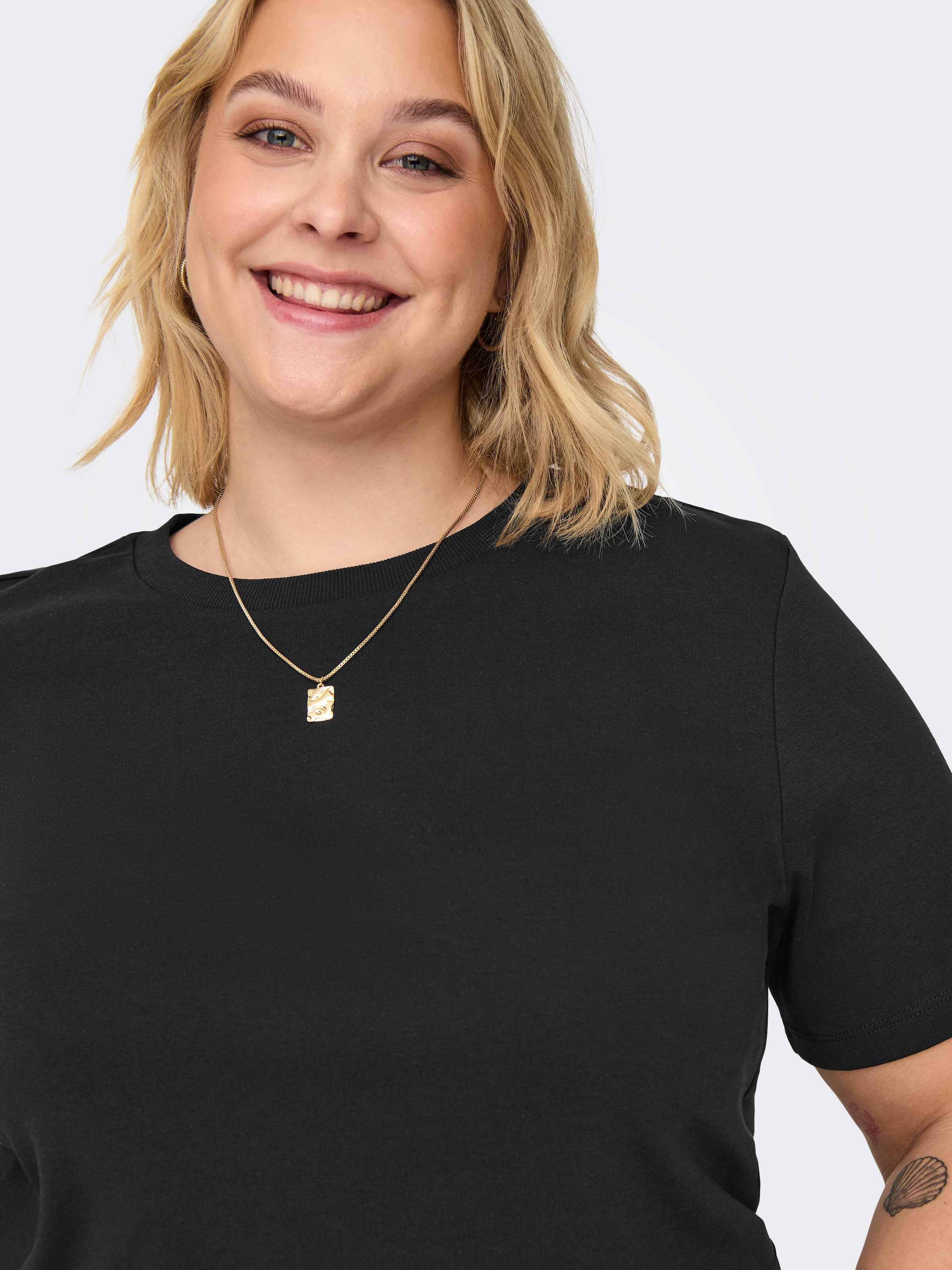 ONLY CARMAKOMA T-Shirt »CARJEN SS JEANS TEE JRS«