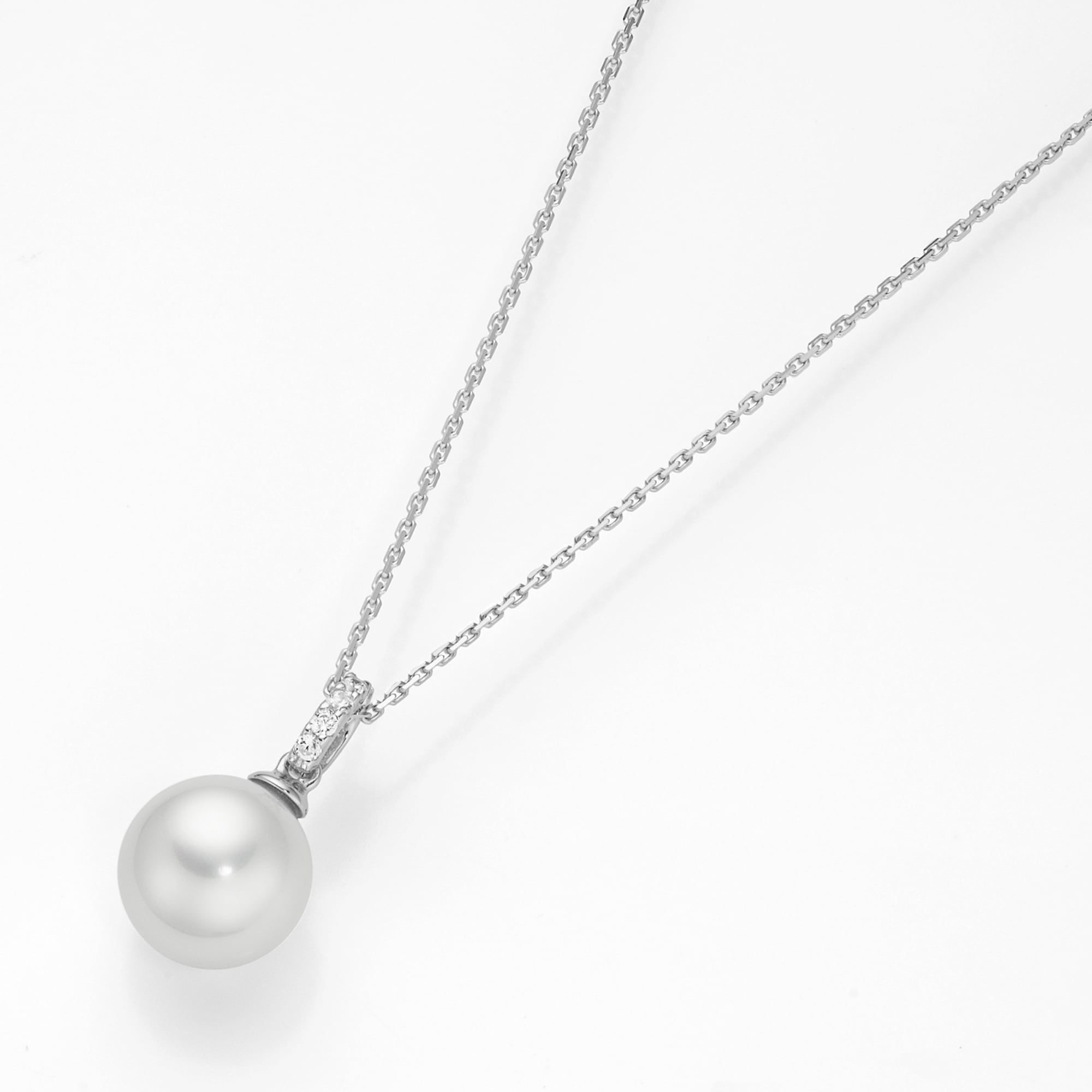 Perlenkette »Kette Anhänger - Muschelkern Perle, Silber 925«