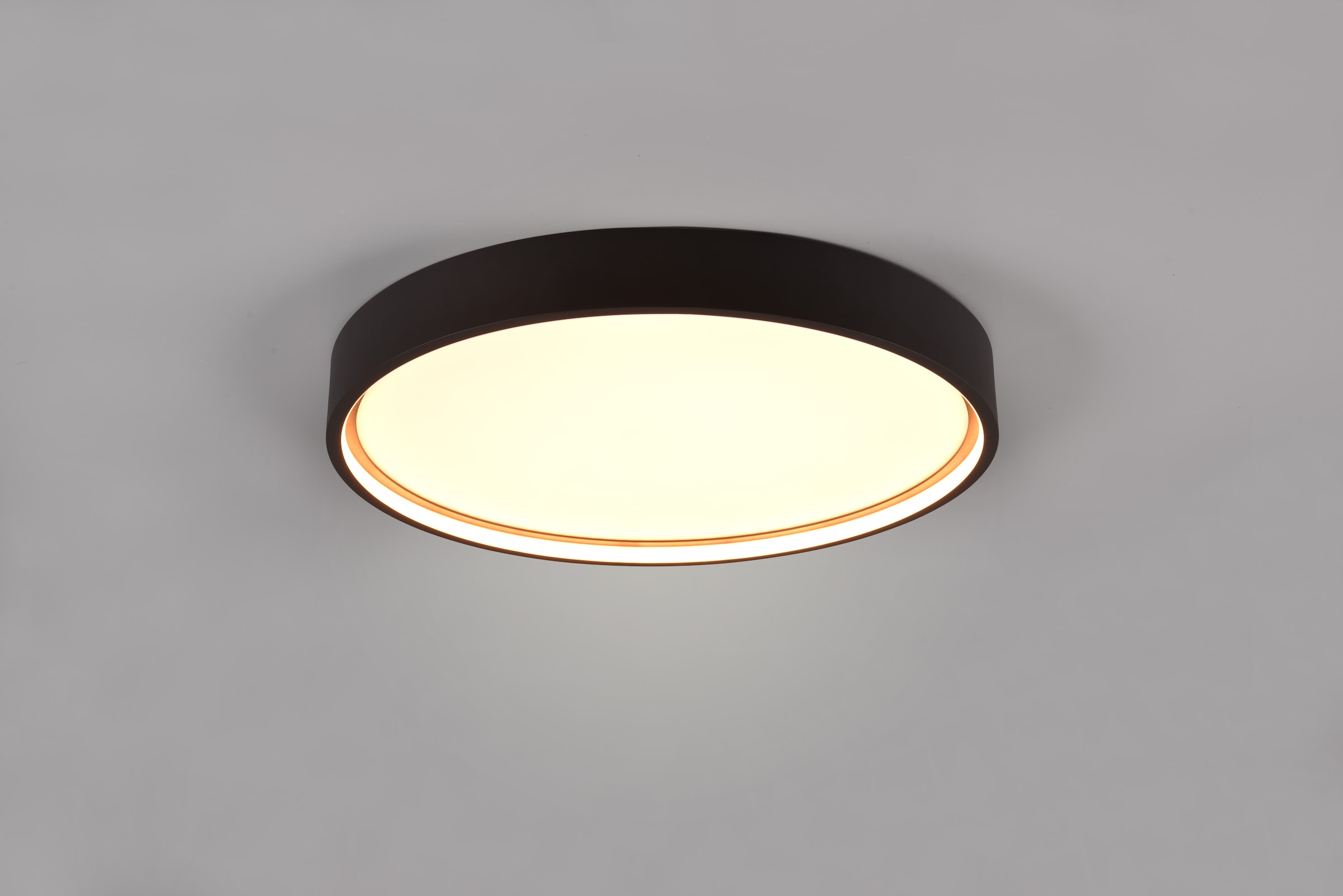 TRIO Leuchten LED Deckenleuchte »DOHA, Deckenlampe 29W 3260 Lumen Lichtfarbe einstellbar 2300-4000K«, 1 flammig, Leuchtmittel LED-Board | LED fest integriert, indirektes Licht getrennt schaltbar als Wandlampe und Deckenlampe mögl