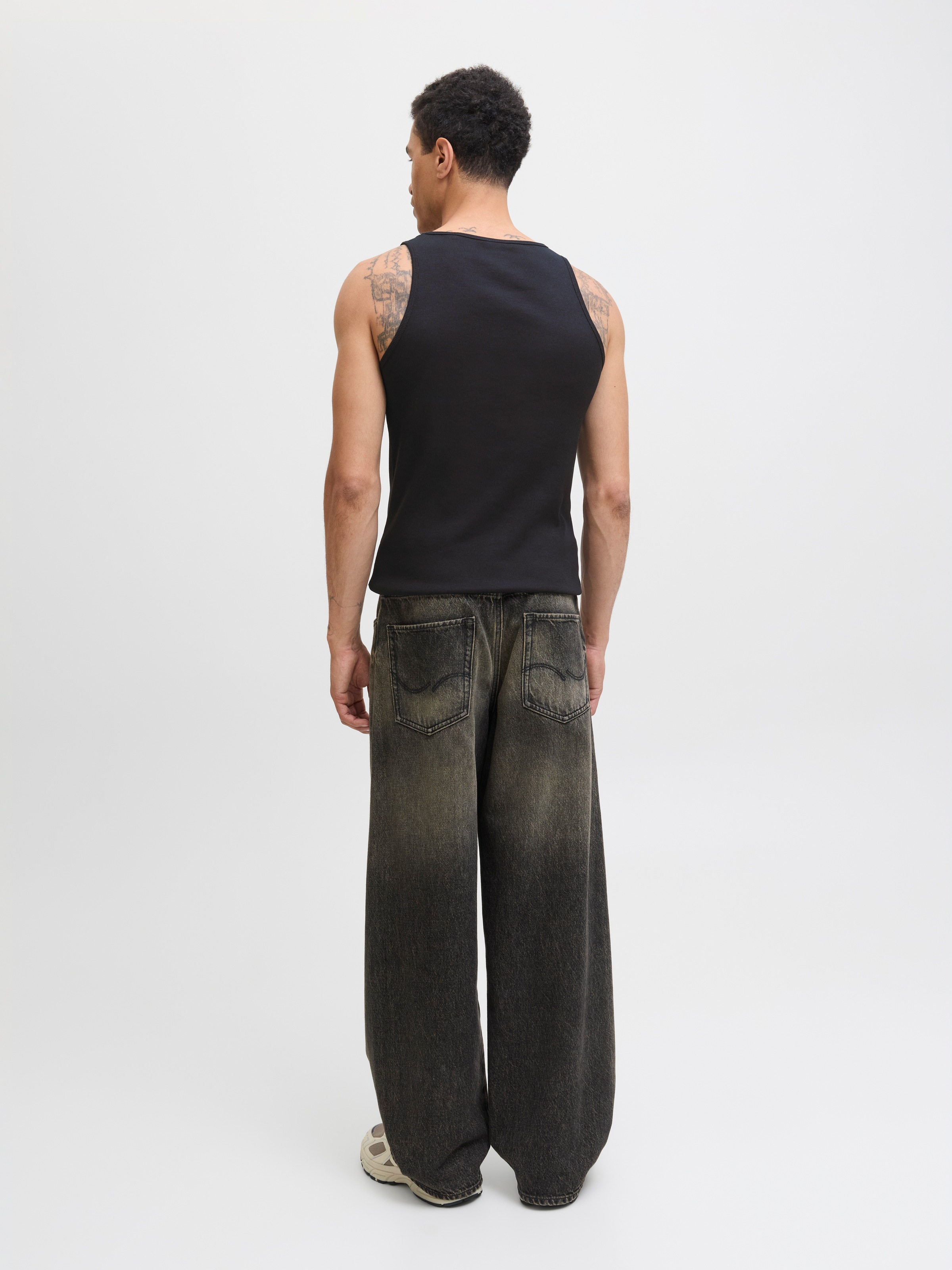 Jack & Jones T-Shirt »JORNORREBRO RIB TANK TOP« ohne Ärmel