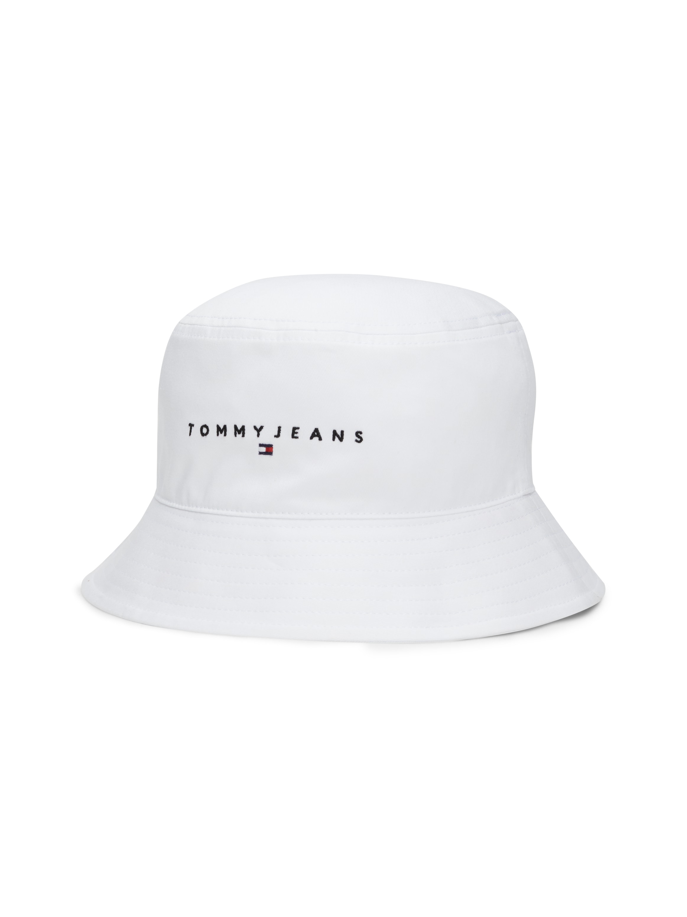 Tommy Jeans Fischerhut »TJM LINEAR LOGO BUCKET HAT«, mit gesticktem Logoschriftzug