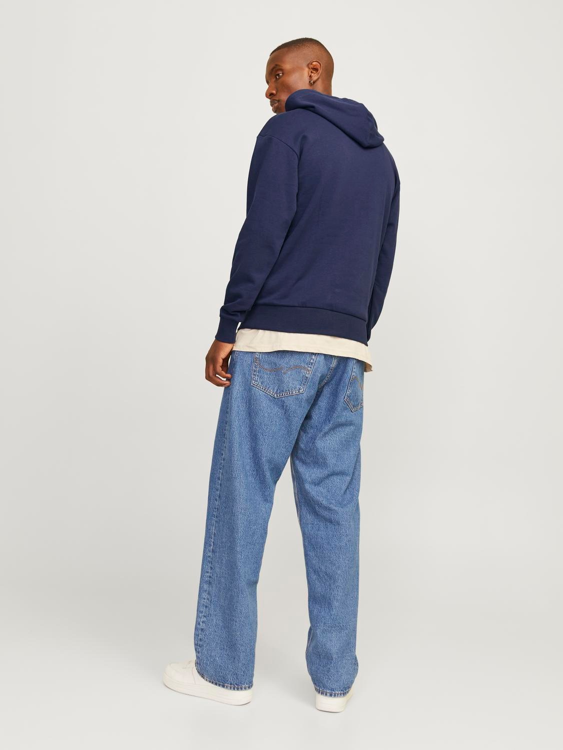 Jack & Jones Kapuzensweatshirt »JJECALEB VARSITY SWEAT HOOD NOOS«