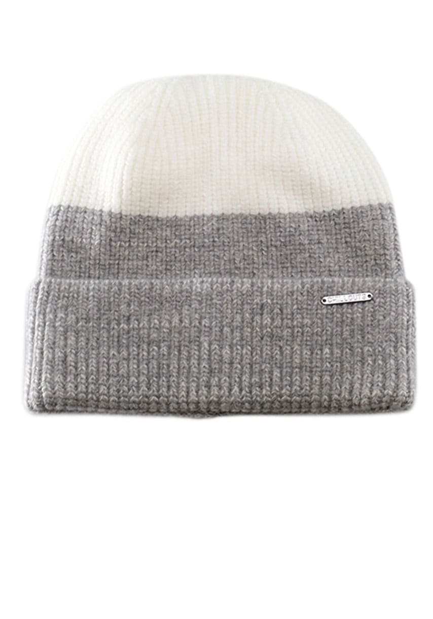 chillouts Beanie »Felix Hat«, in Two-Tone Optik mit Umschlag