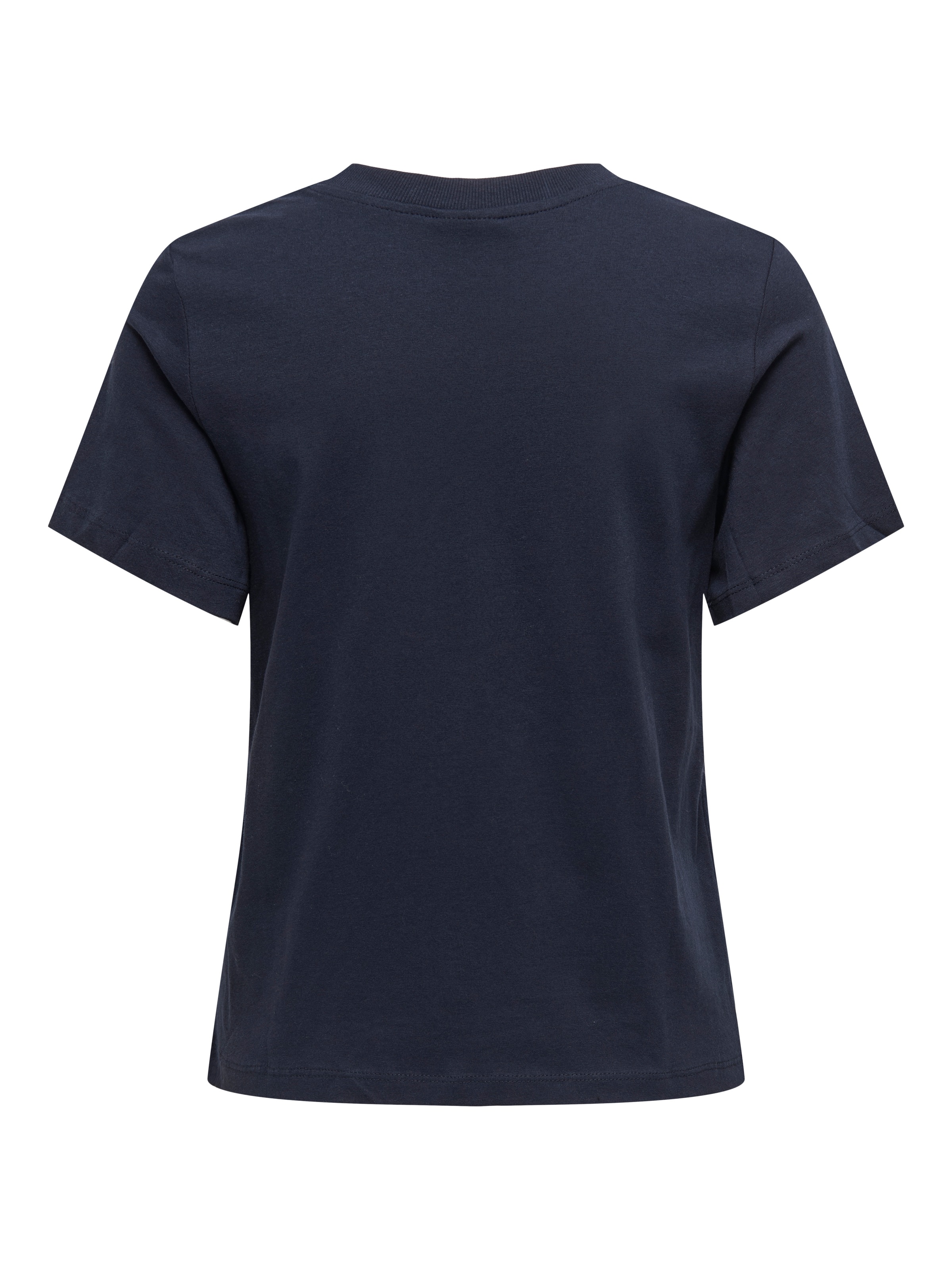 JDY Kurzarmshirt »JDYPISA S/S PRINT TOP JRS NOOS«, mit Herz Stickerei