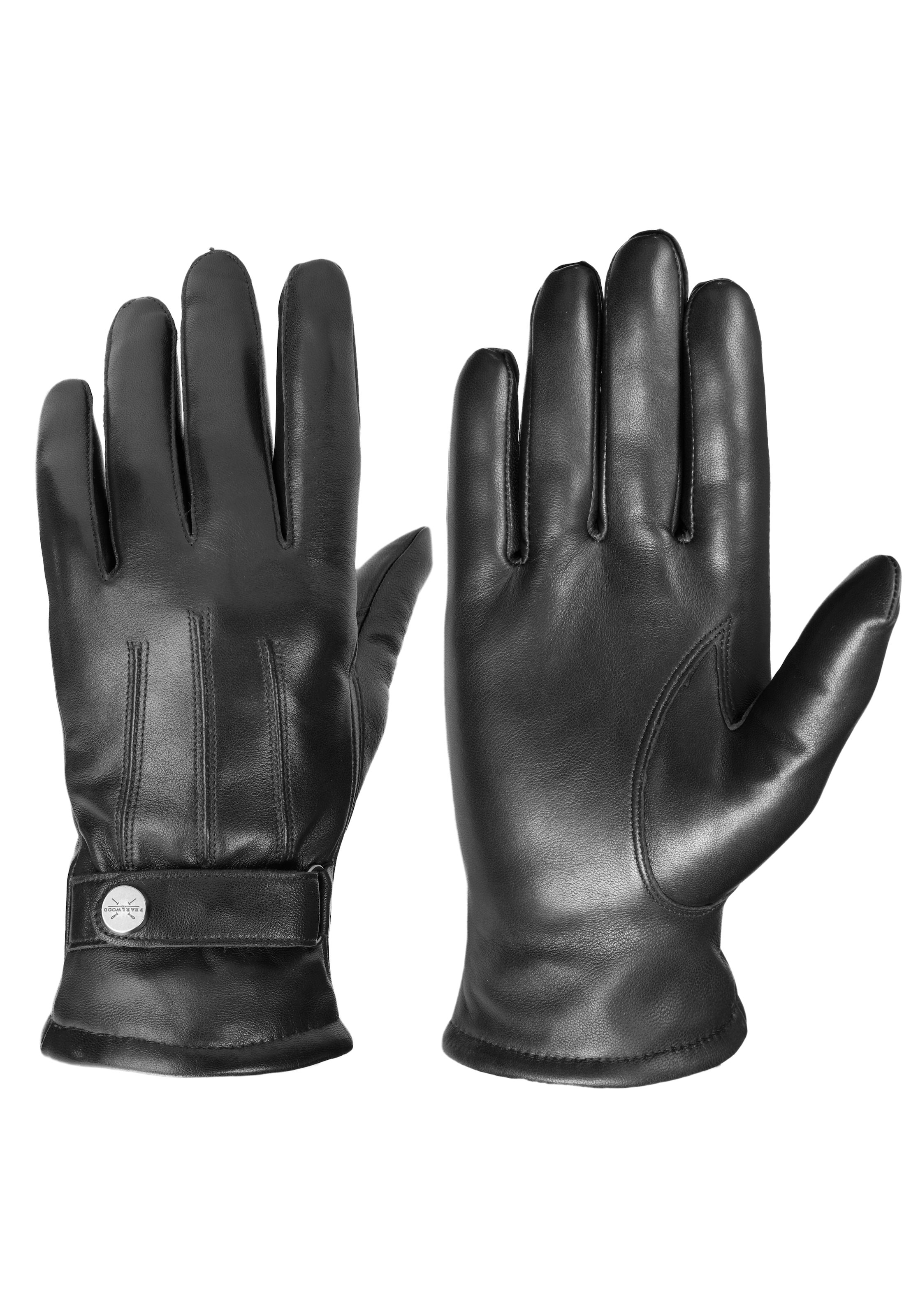 Pearlwood Herren Lederhandschuhe »BROOKS« 1 Paar in schwarz, Größe 9.5