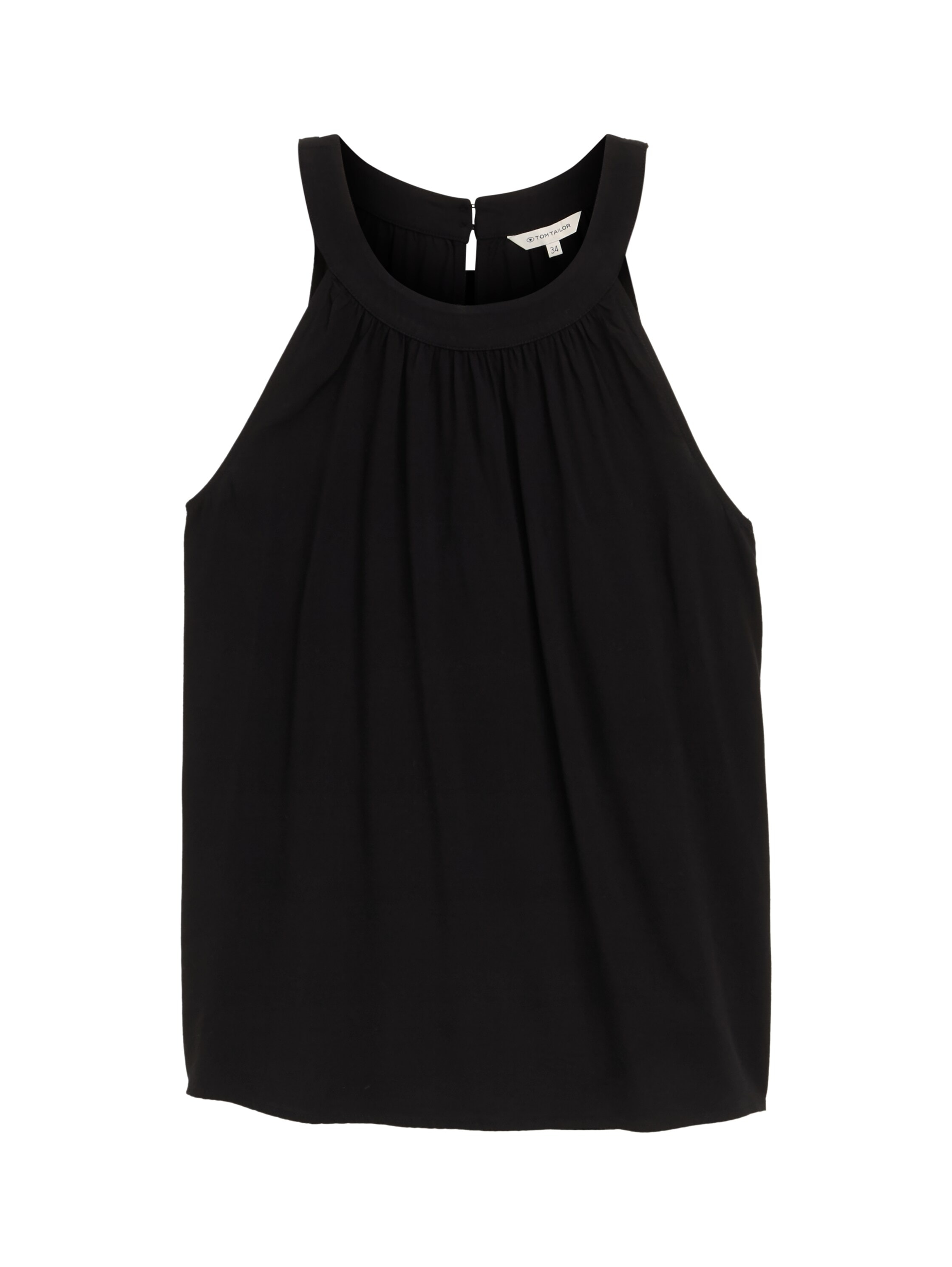 TOM TAILOR Blusentop, mit Neckholder Ausschnitt