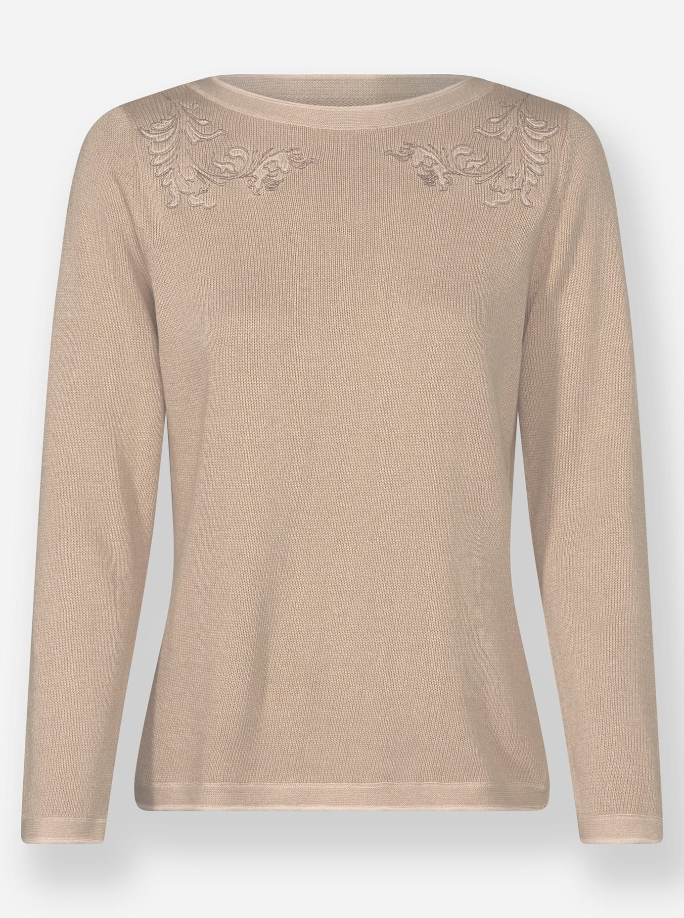 Inspirationen Strickpullover »Stickereipullover«