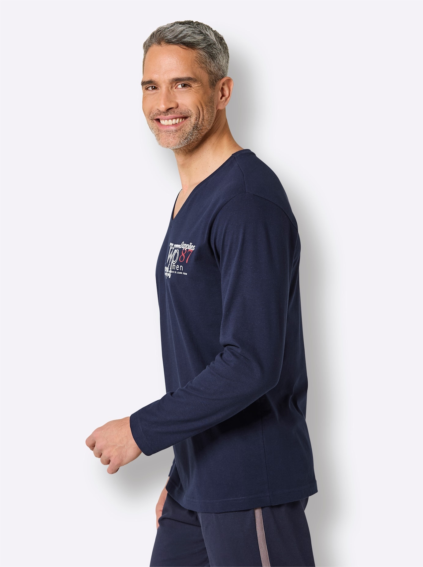 wäschepur Pyjamaoberteil »Schlafanzug-Shirt« 1