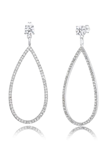 Elli Premium Paar Ohrhänger »Hänger Kristalle Funkelnd 925 Silber« kaufen