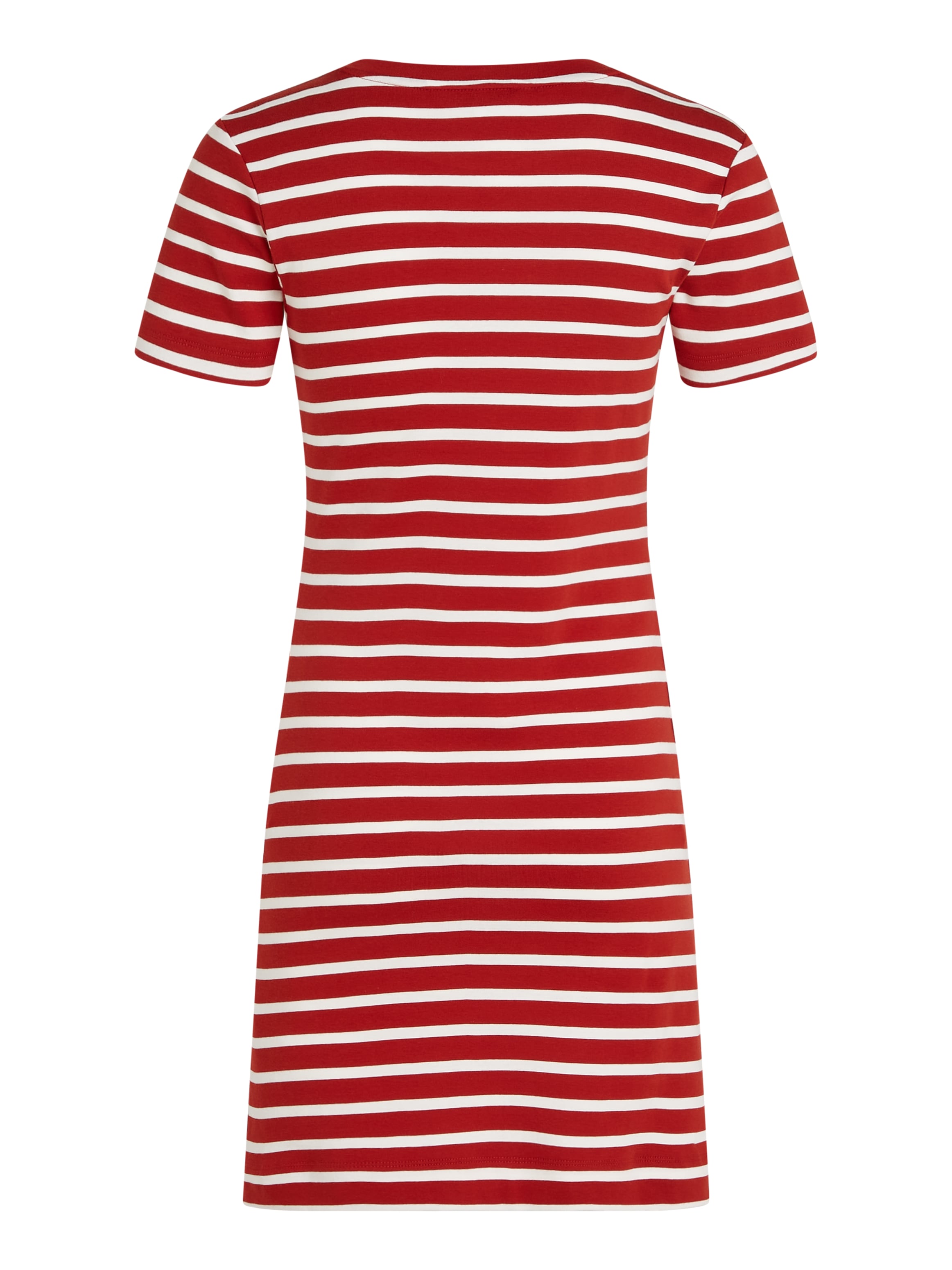 Tommy Hilfiger Shirtkleid »NEW CODY STR SLIM SHORT DRS SS«, mit allover Streifendessin, Logo-Flag