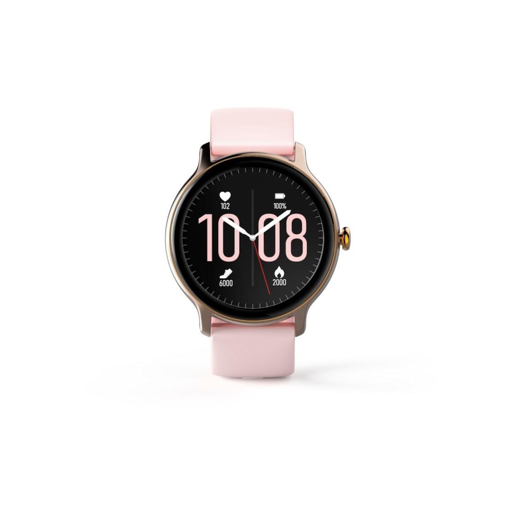 Hama Smartwatch »Smartwatch Damen Herren, Fitnesstracker, wasserdicht, Blutsauerstoff«