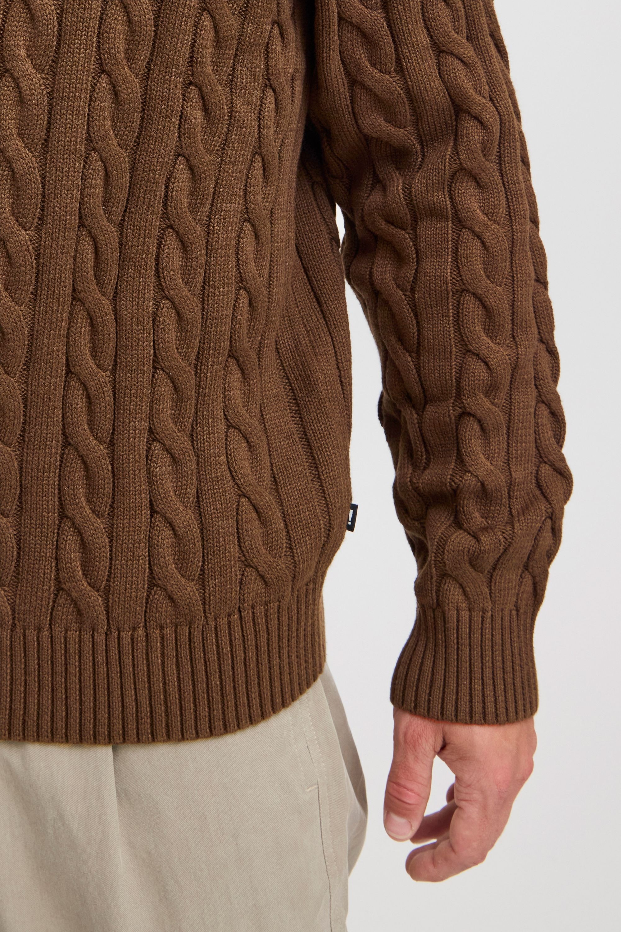 !Solid Strickfleece-Pullover »Strickpullover SDMALCOLM«