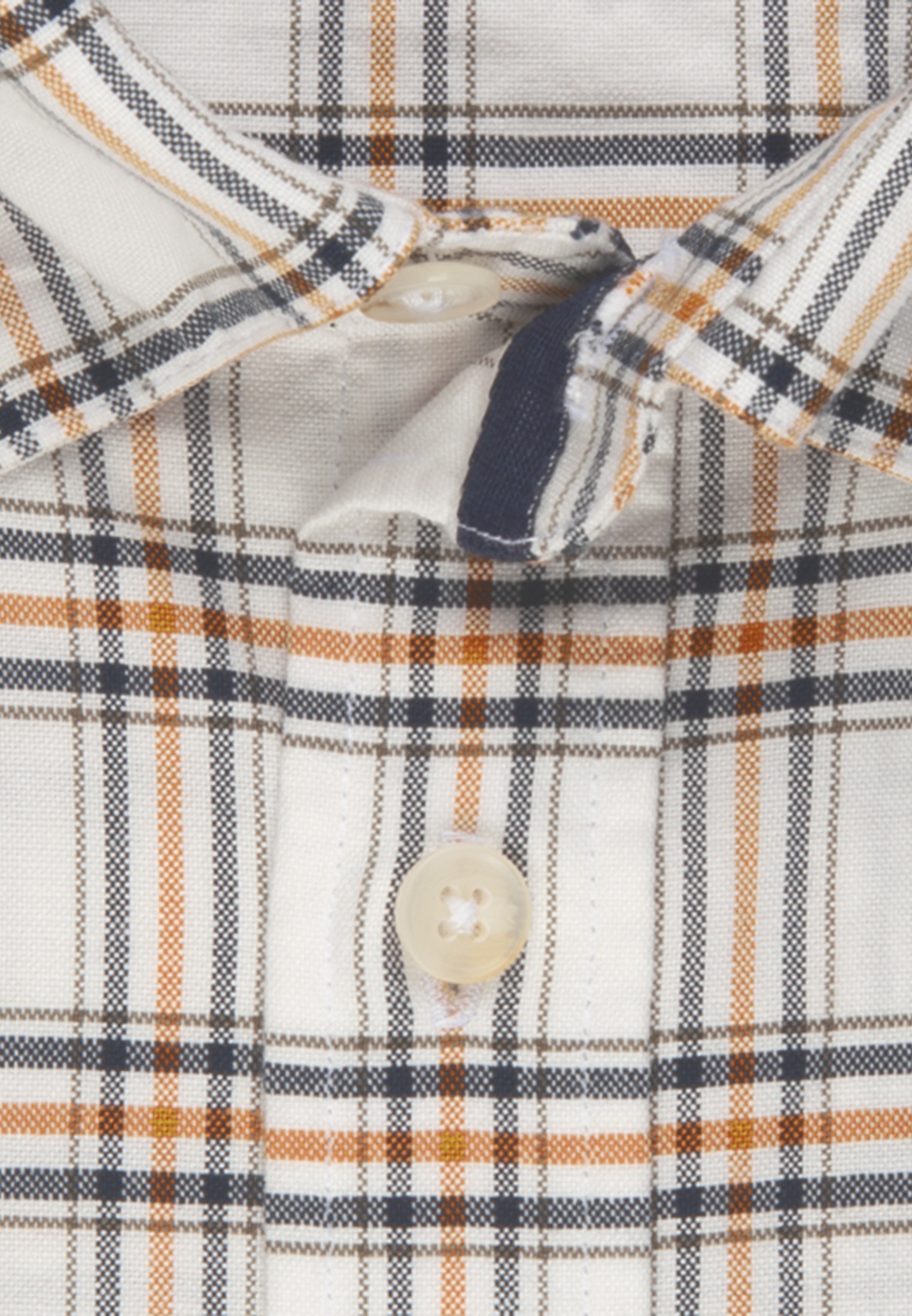 seidensticker Businesshemd »Schwarze Rose«, Regular Kurzarm Button-Down-Kragen Karo