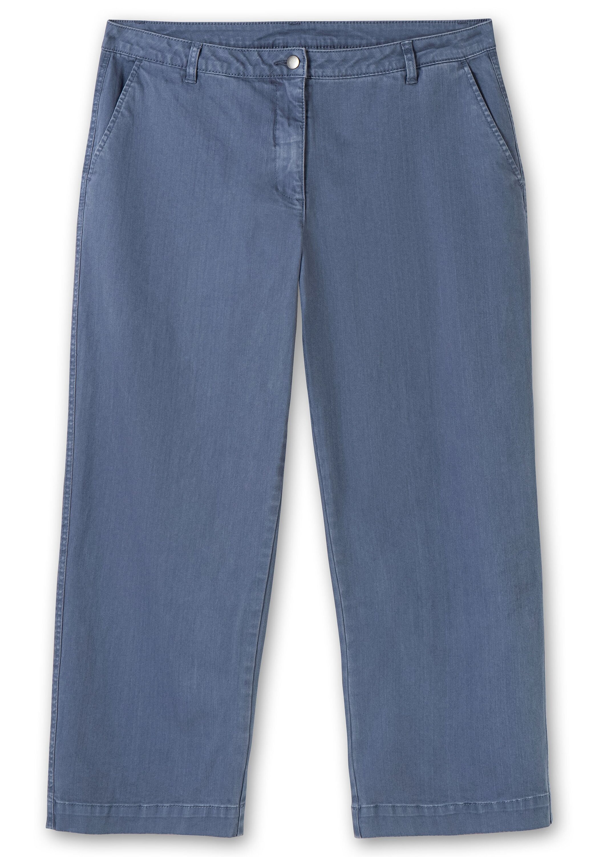 Sheego Culotte »Culotte aus weichem Twill, knöchellang«