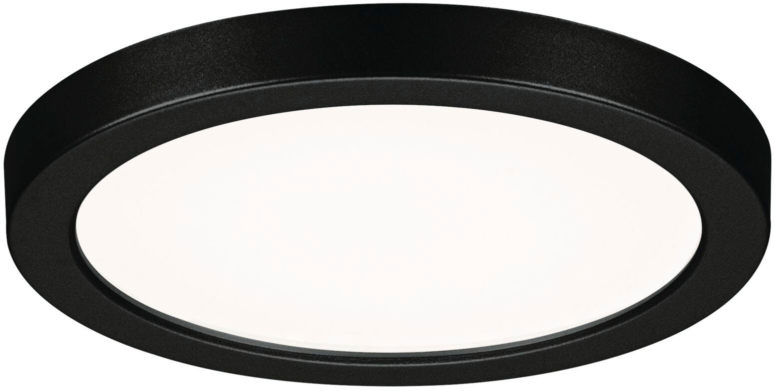 Paulmann LED Einbauleuchte »LED Einbaupanel Areo VariFit IP44 rund 118mm 4000K Schwarz«, 1 flammig, LED Einbaupanel Areo VariFit IP44 rund 118mm 4000K Schwarz