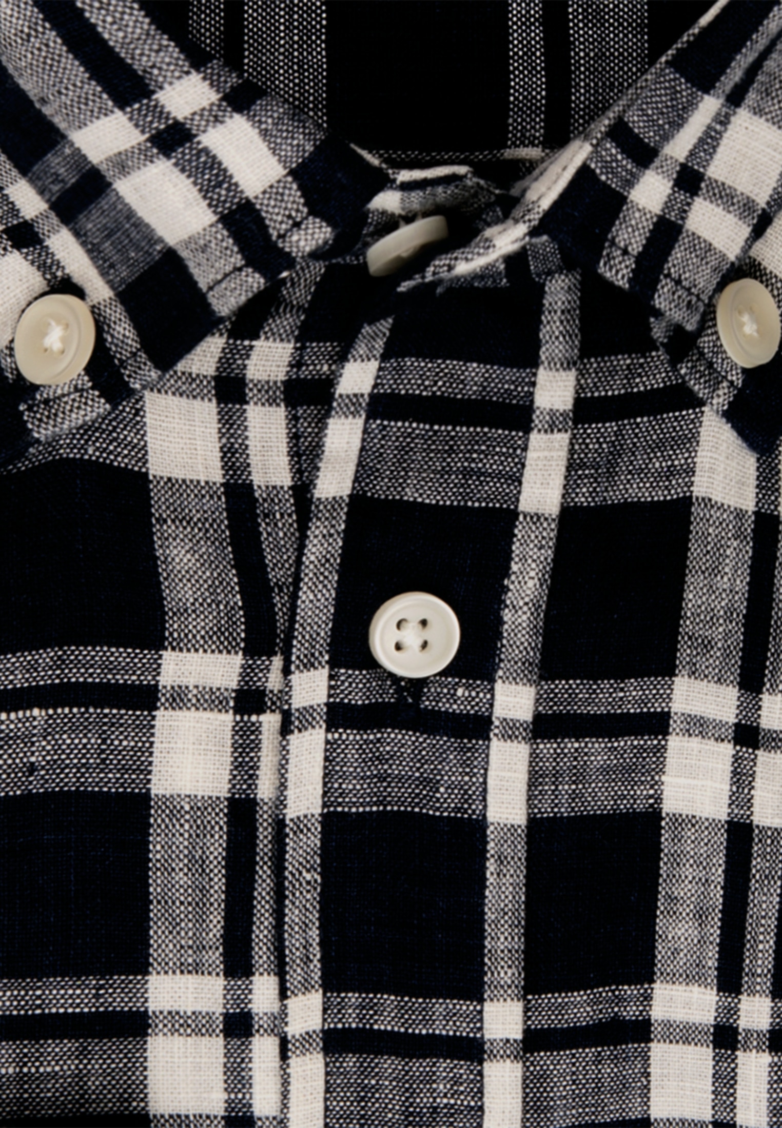 seidensticker Businesshemd »Schwarze Rose«, Regular Langarm Button-Down-Kragen Karo