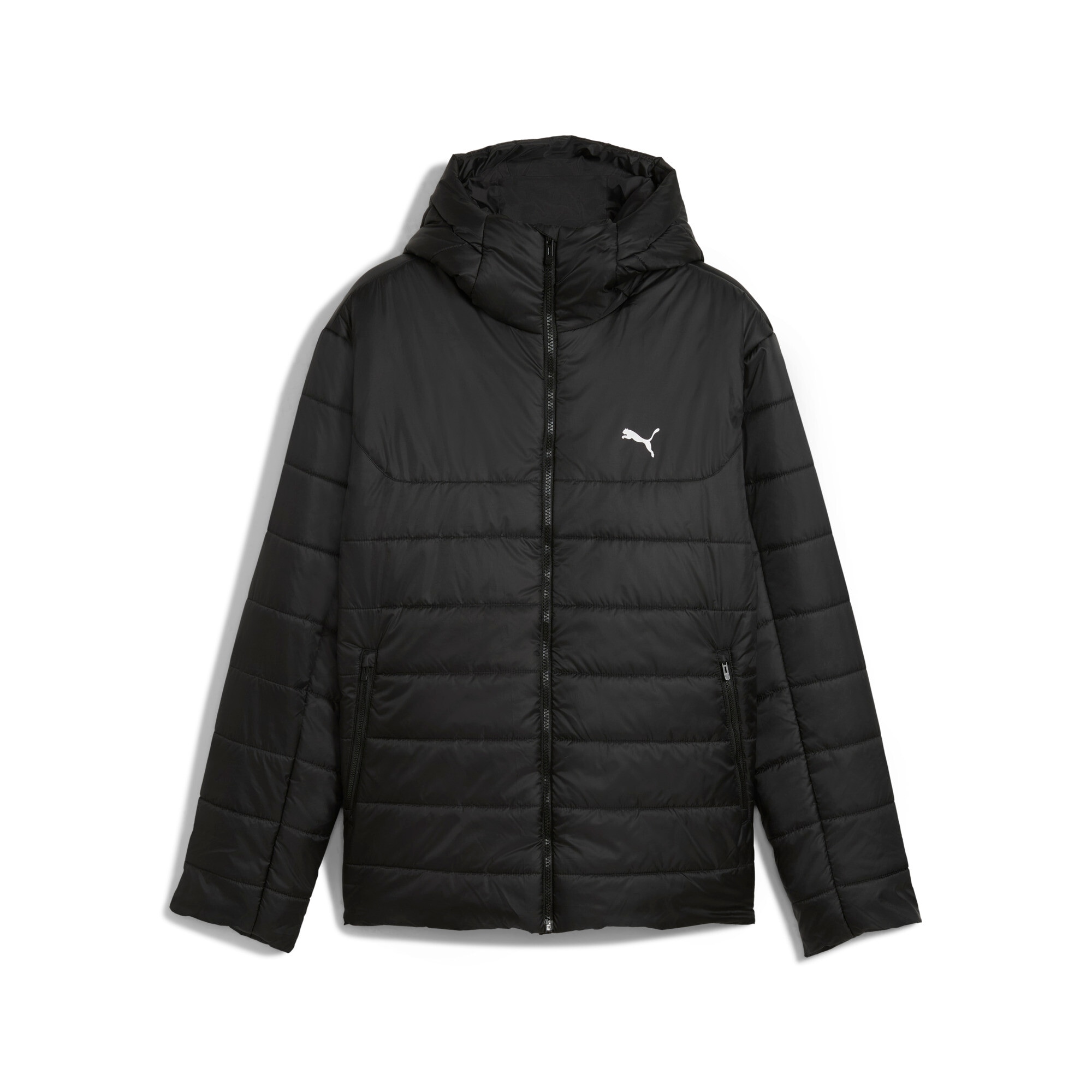 PUMA Winterjacke »ESS HOODED PADDED JACKET«, mit Kapuze