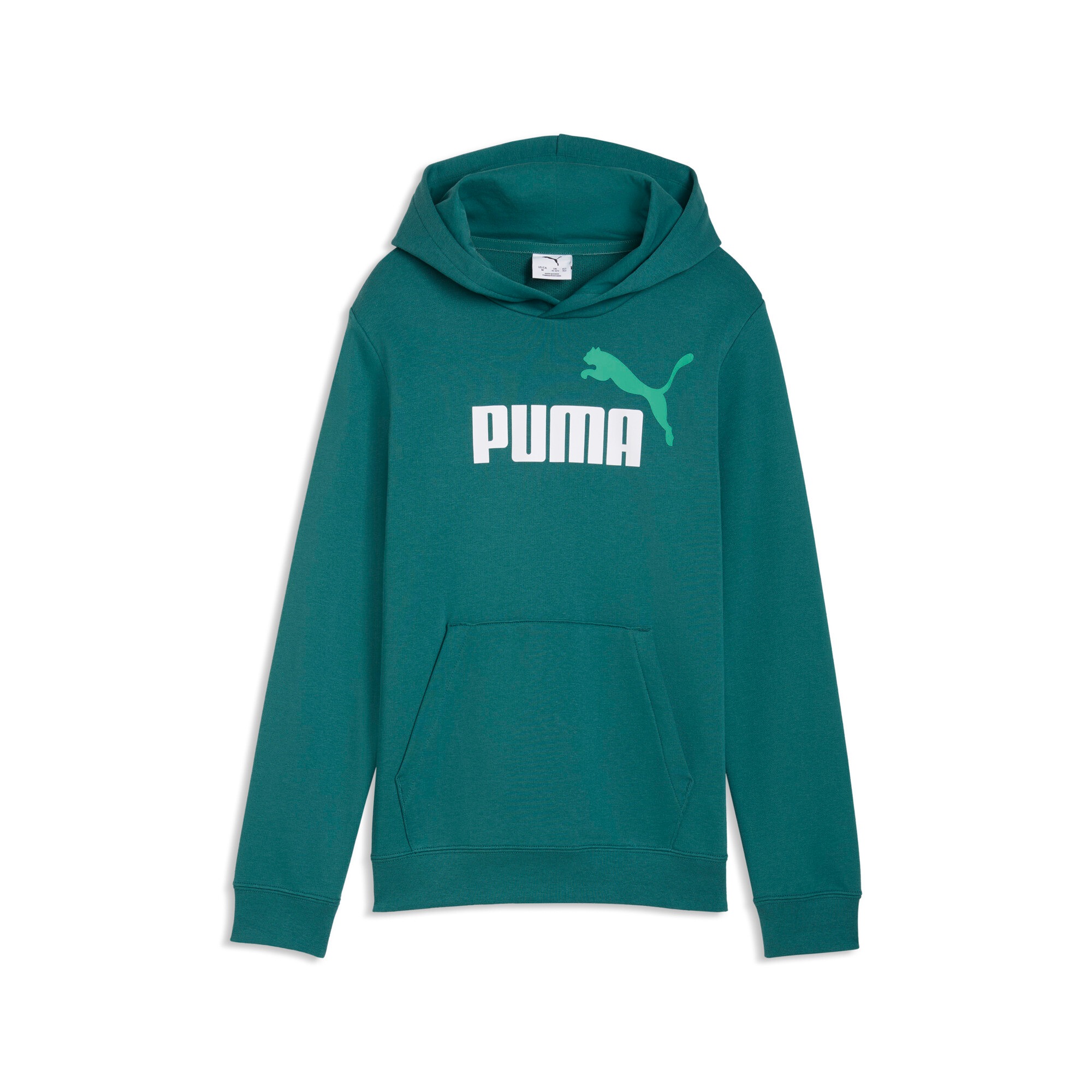 PUMA Kapuzensweatshirt »ESS 2 COLOR NO.1 LOGO HOODIE TR B«, für Jugendliche, mit Kängurutasche, mit Print-Applikation
