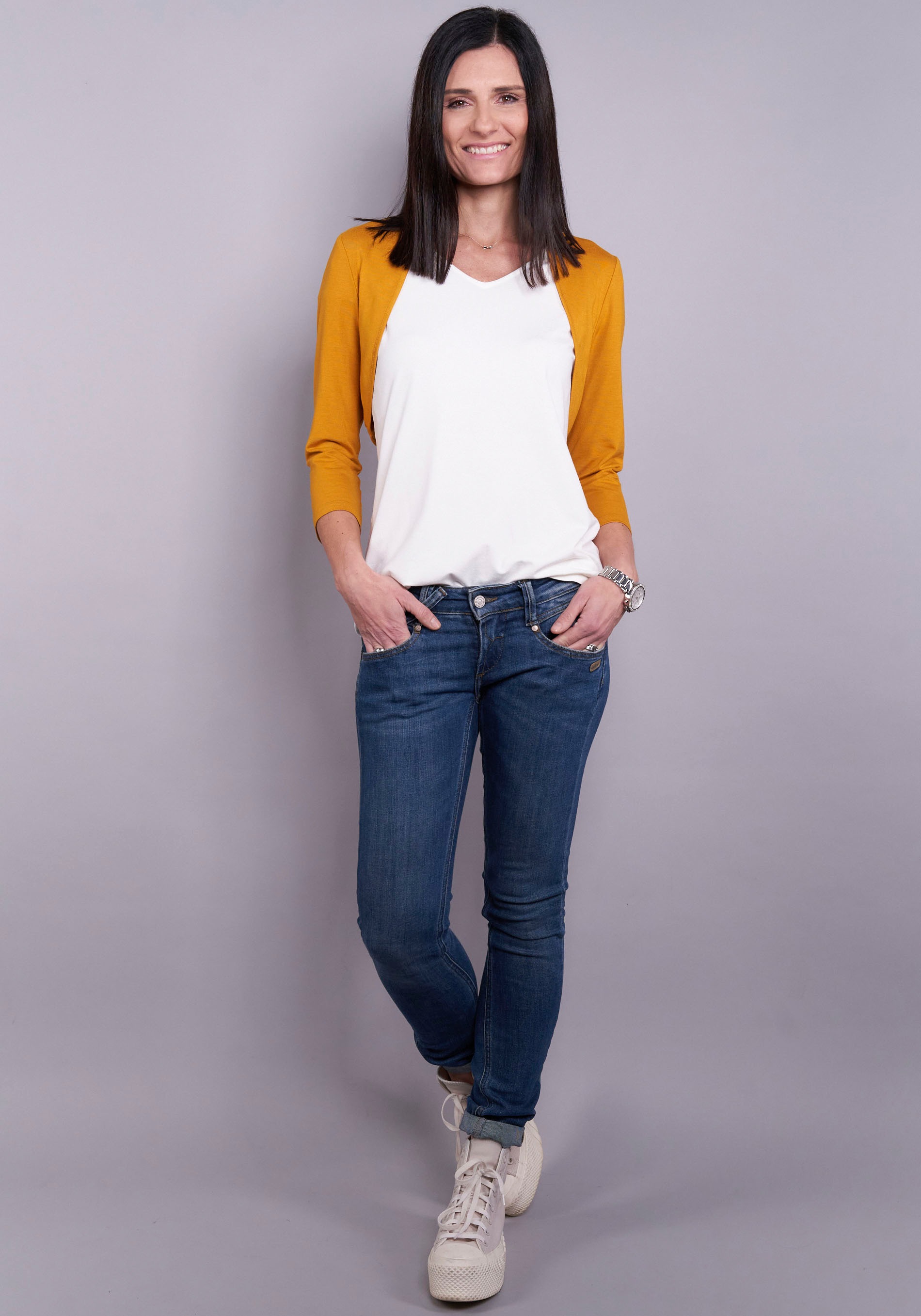 Seidel Moden Shirtjacke, mit 3/4 Ärmeln, MADE IN GERMANY