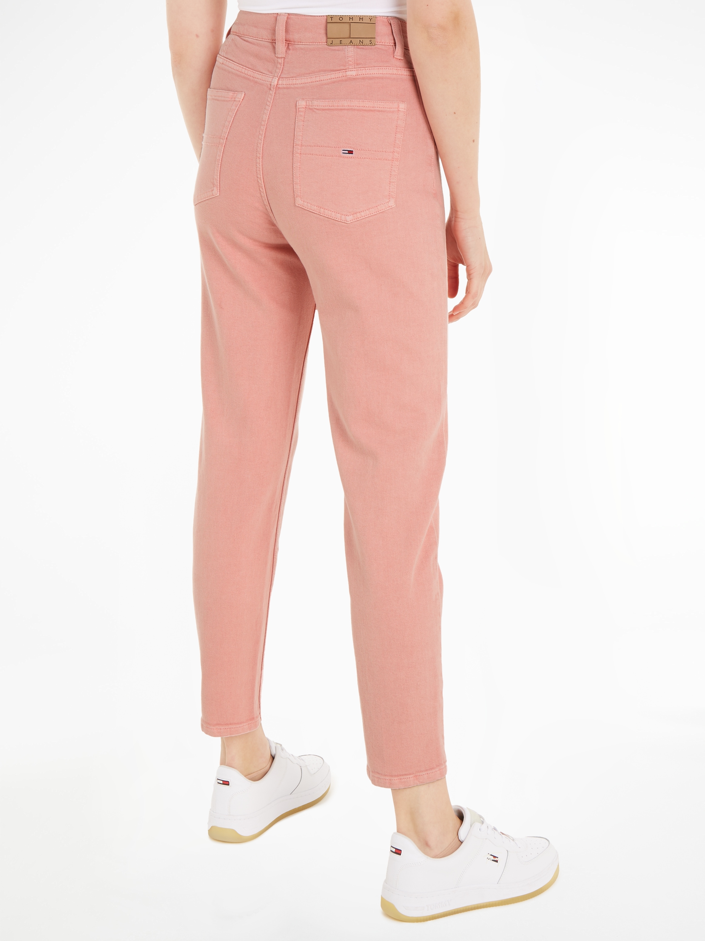 Tommy Jeans Webhose »TJW MOM SLIM UH GD«, mit Logostickerei
