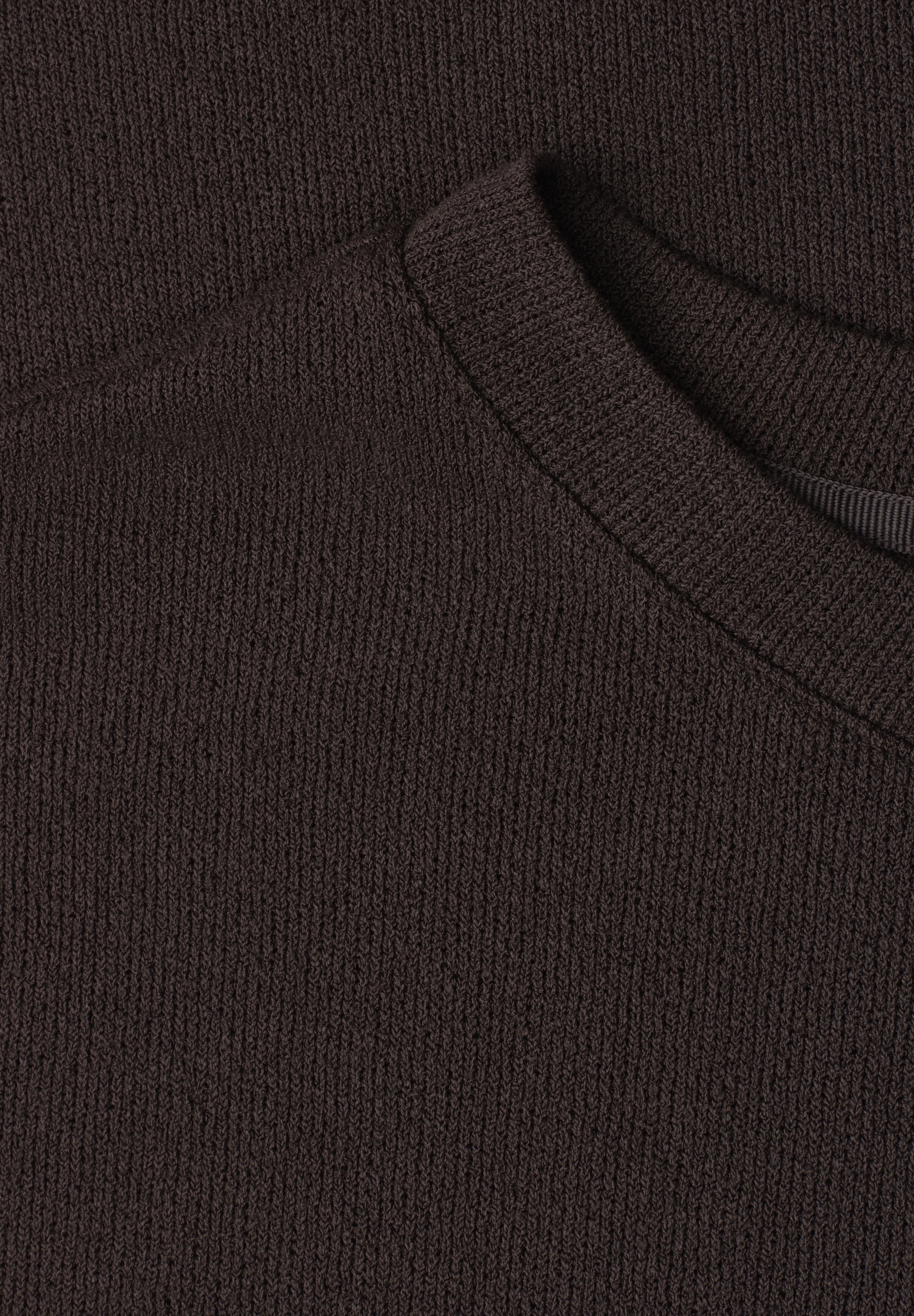 STREET ONE 3/4 Arm-Pullover 374-Arm-Shirt in Strick-Optik