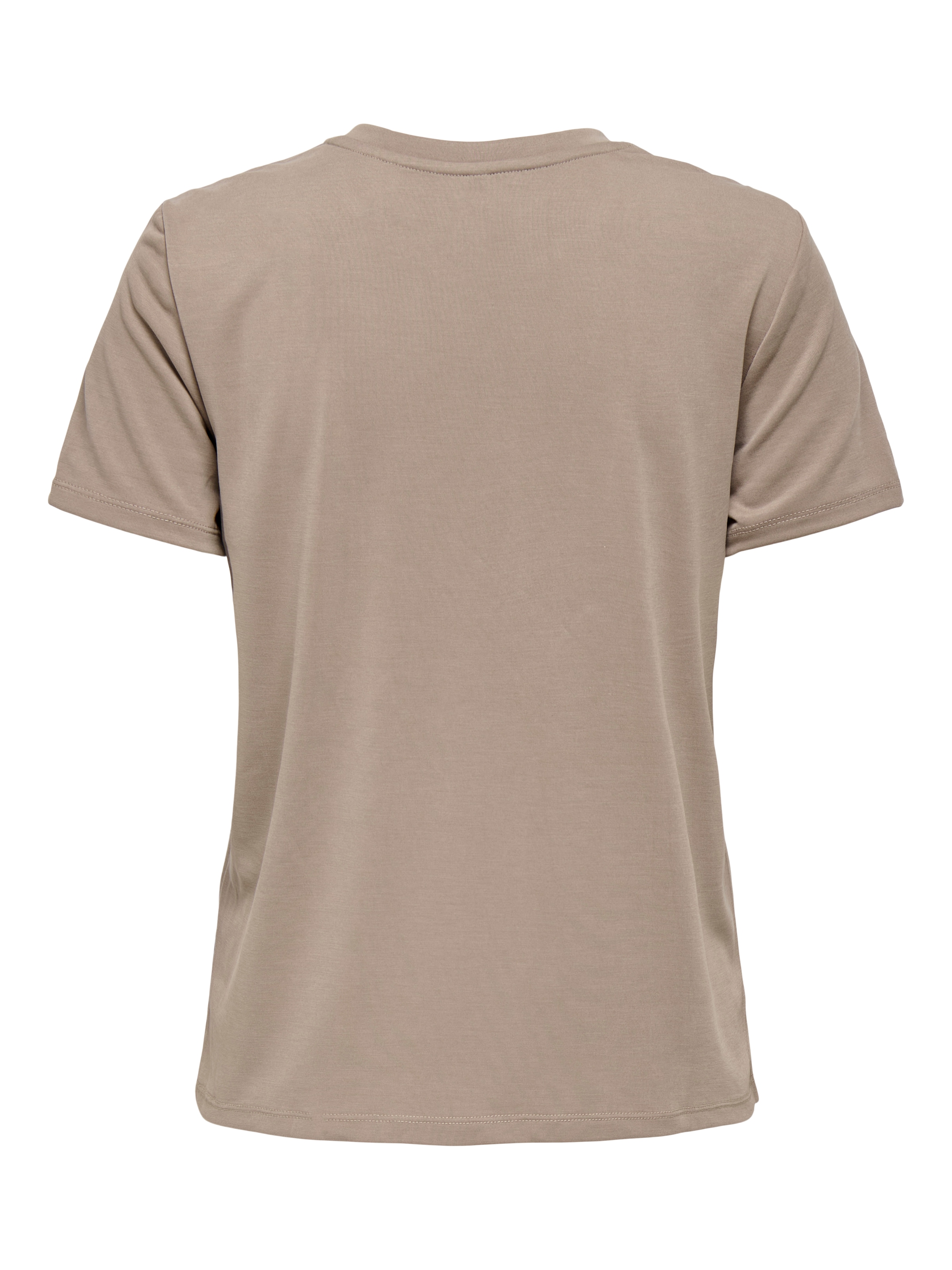 ONLY Kurzarmshirt »ONLFREE LIFE MODAL S/S ATELIER TOP JRS« Materialmix, Rundhals