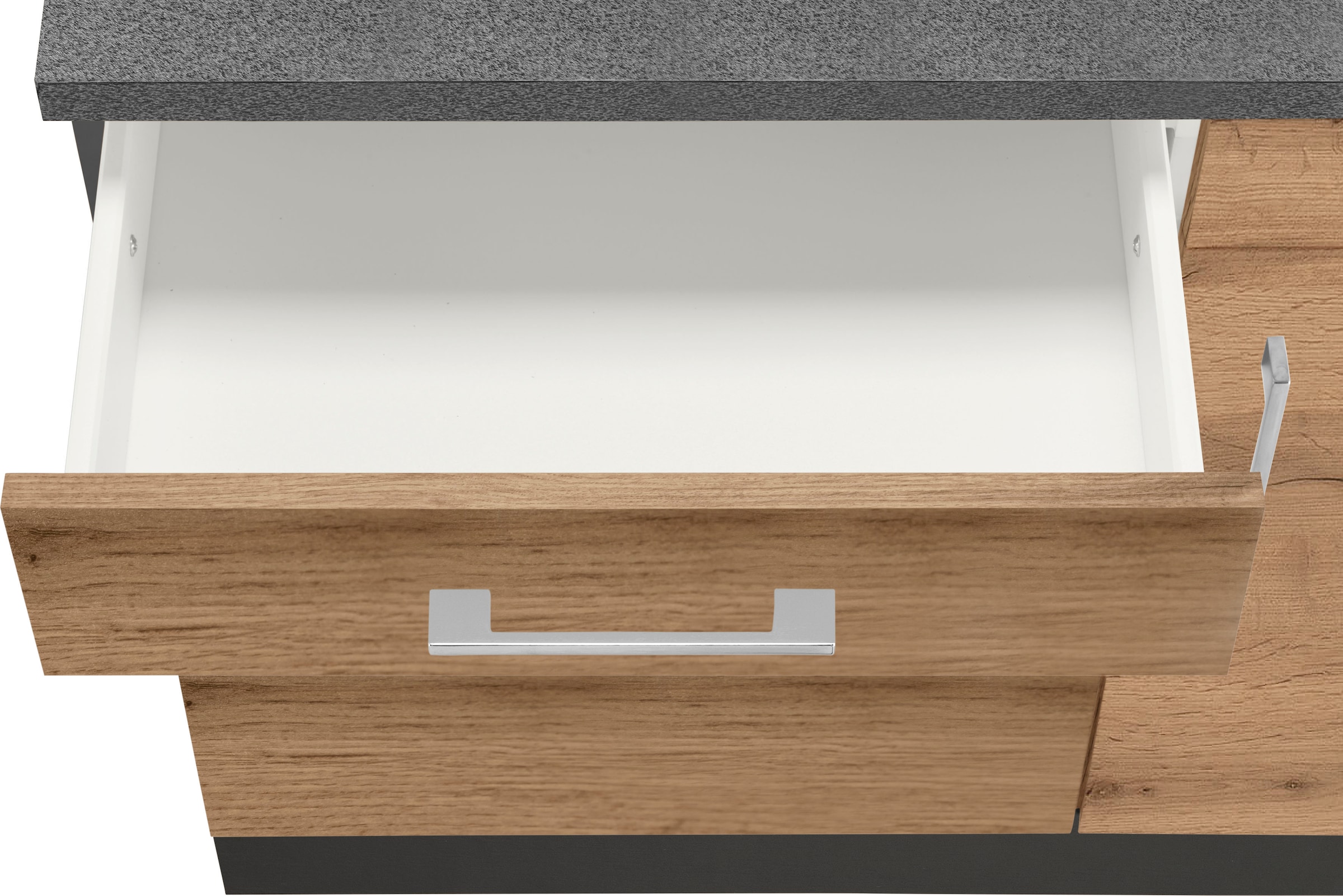 KOCHSTATION Küchenzeile »KS-Colmar« ohne E-Geräte, Breite 210 cm