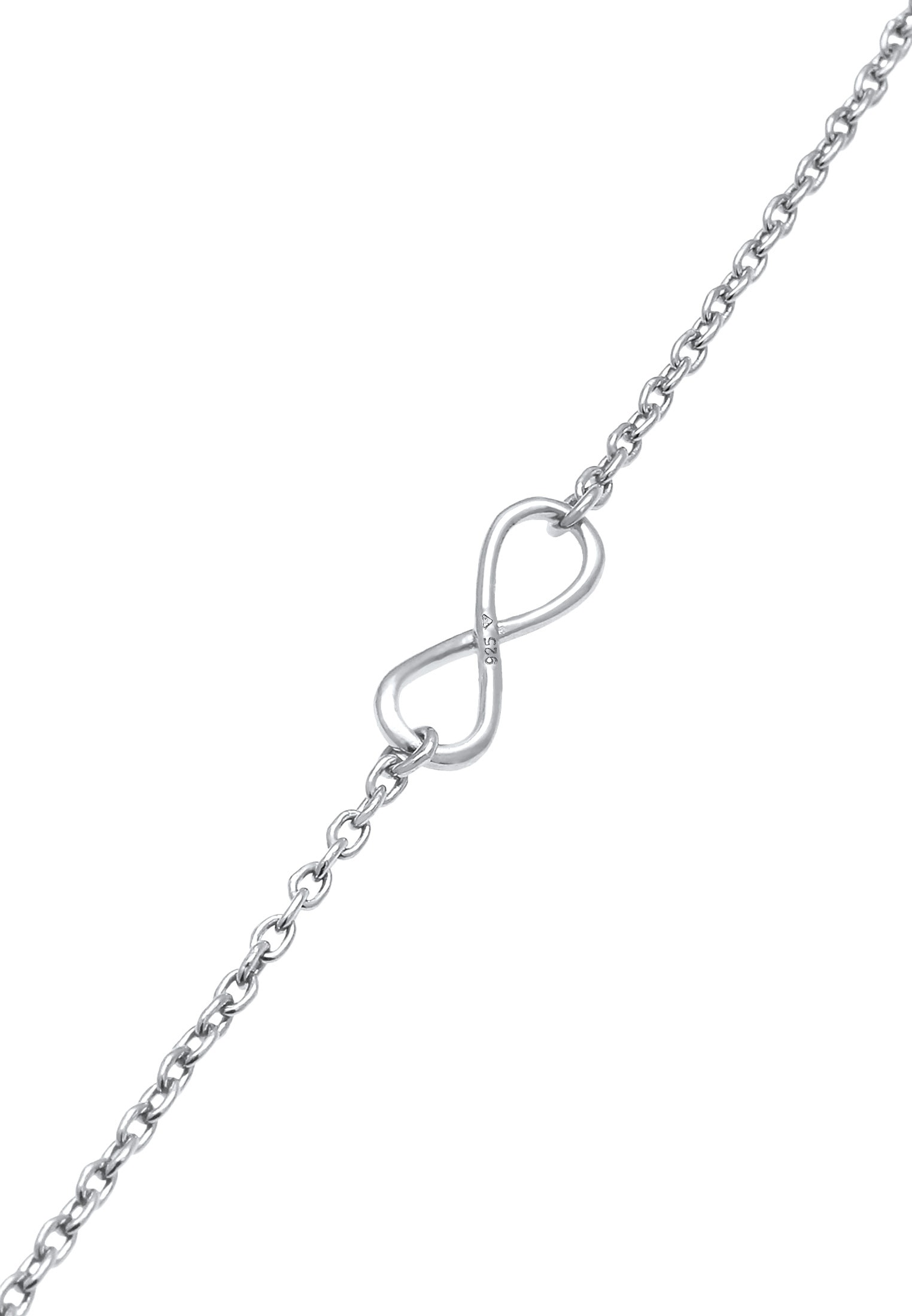 Elli Armkette »Armband Basic Infinity Unendlichkeit Symbol 925 Silber«