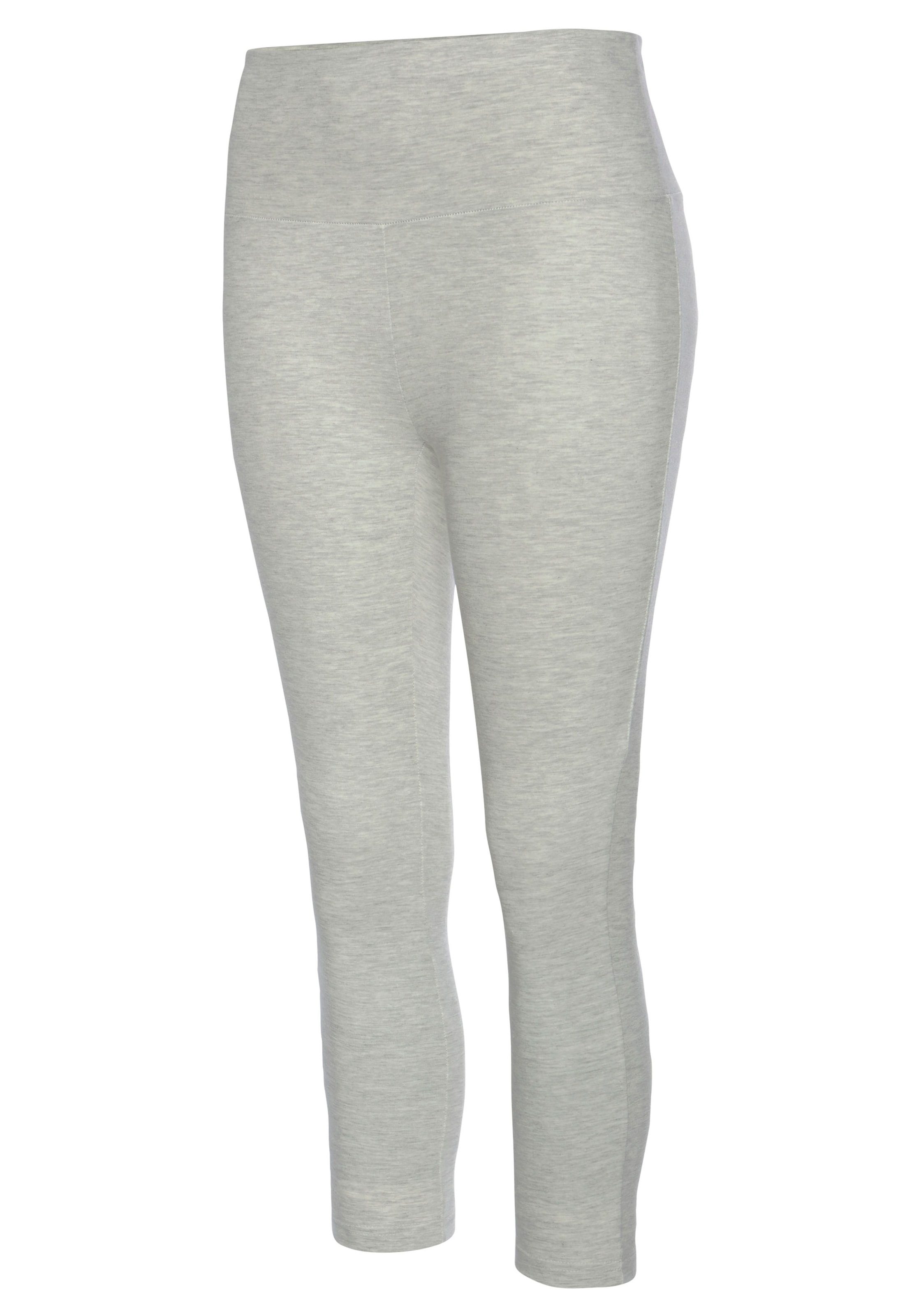 LASCANA Caprileggings, mit breitem weichem Bündchen, Loungewear