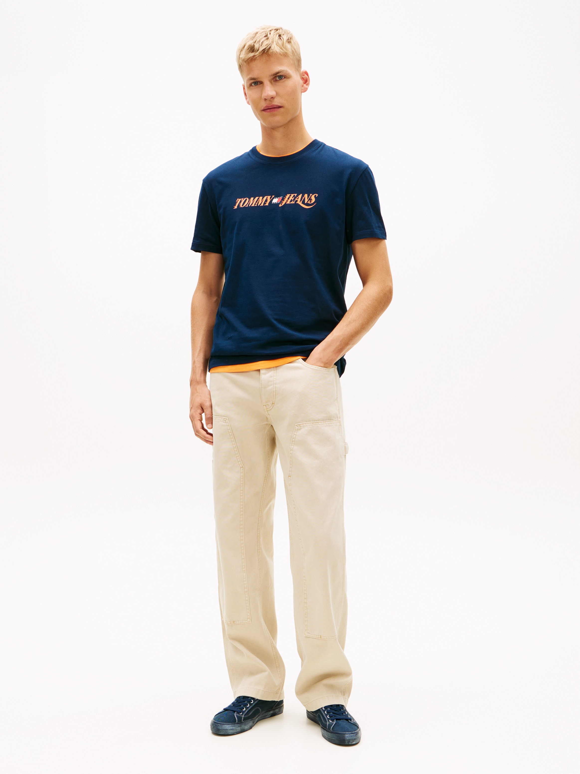 Tommy Jeans T-Shirt »REGULAR VINTAGE LA« Regular fit mit Print
