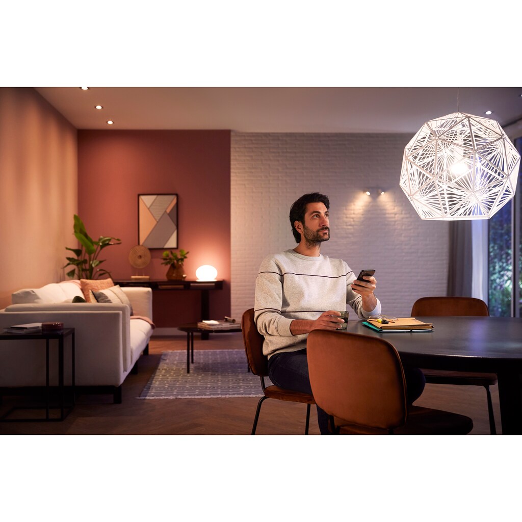 Philips Hue Smarte LED-Leuchte »White Ambiance E27 Doppelpack 2x1100«