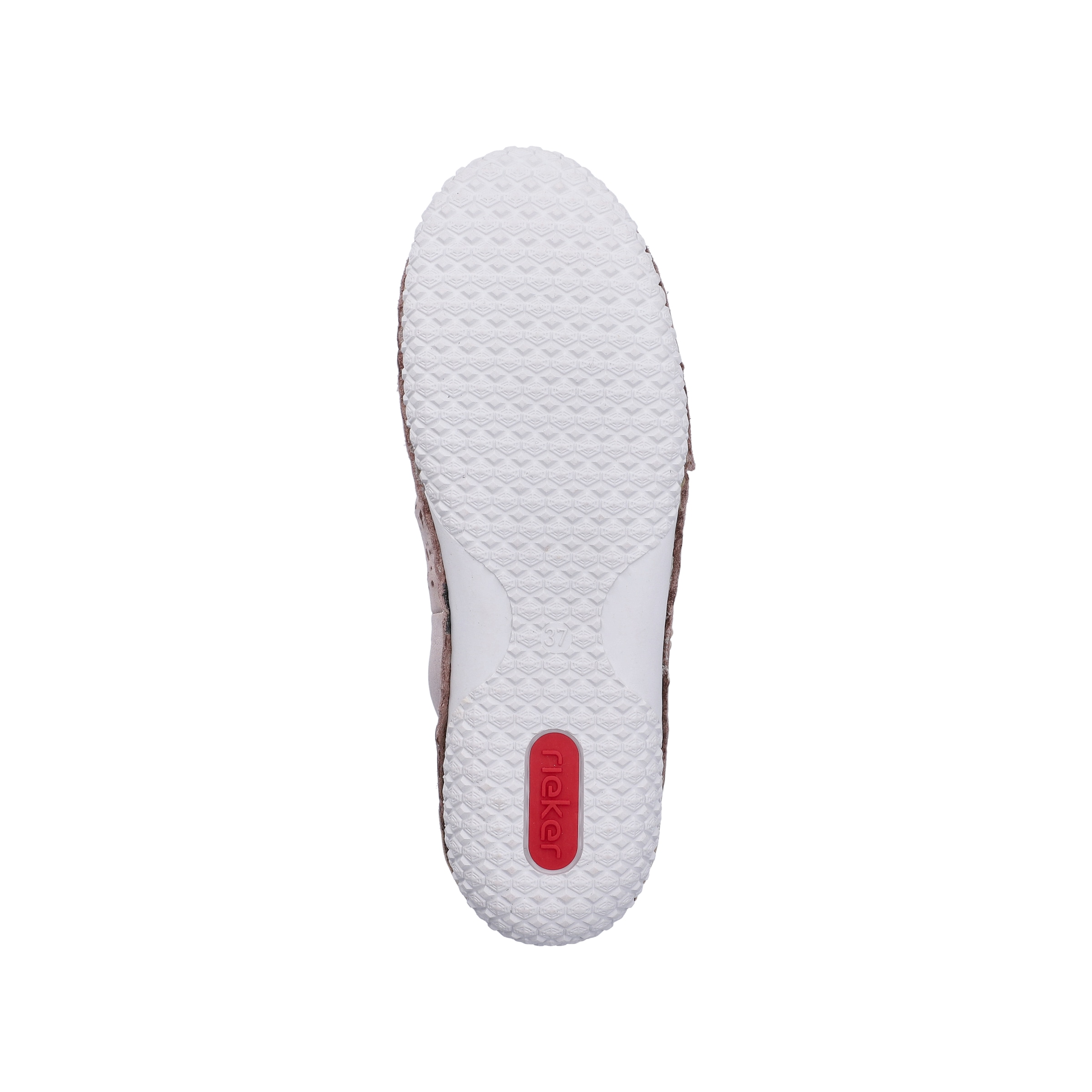 Rieker Riemchenballerina  Schlupfschuh, Slipper mit modischer Perforation