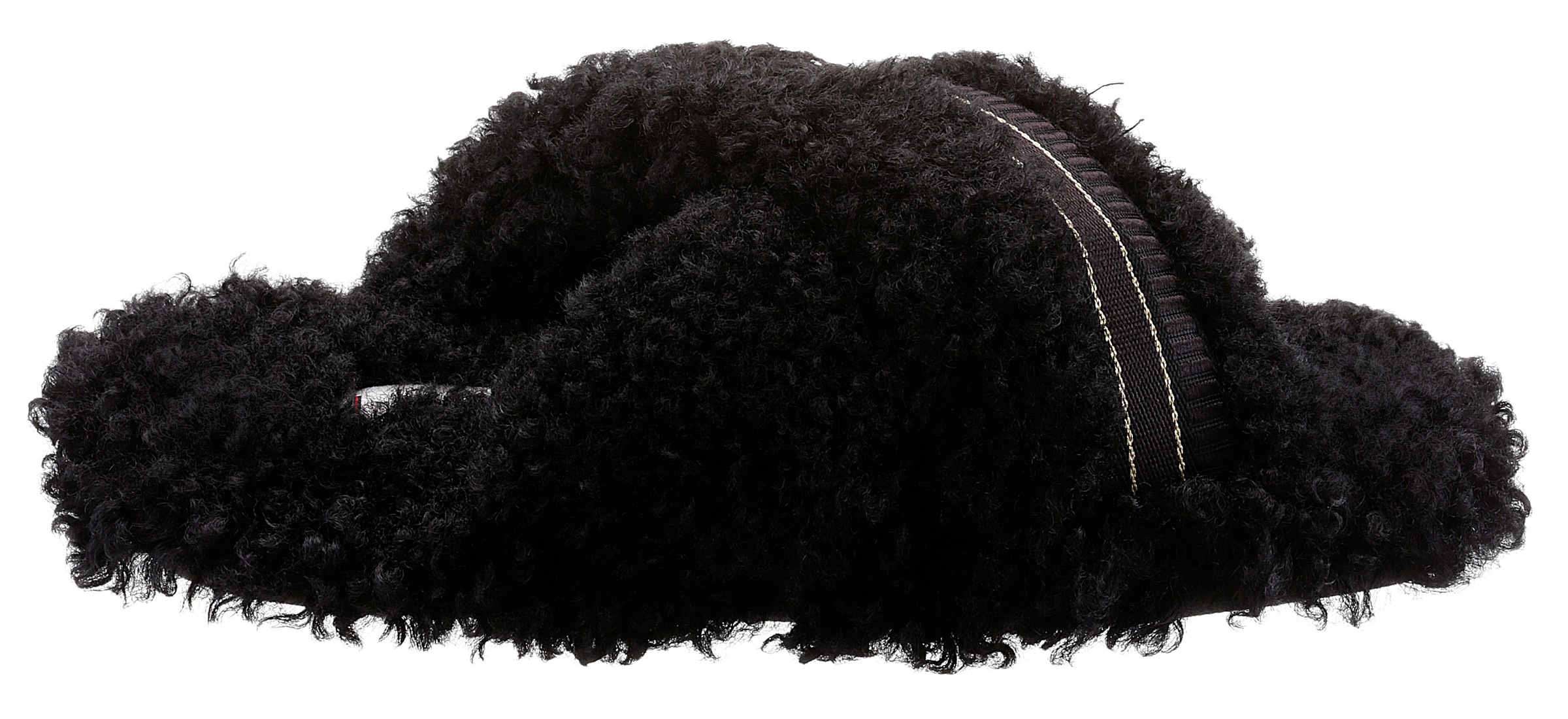 Tommy Hilfiger Pantoffel »SHERPA FUR HOME SLIPPERS STRAPS«