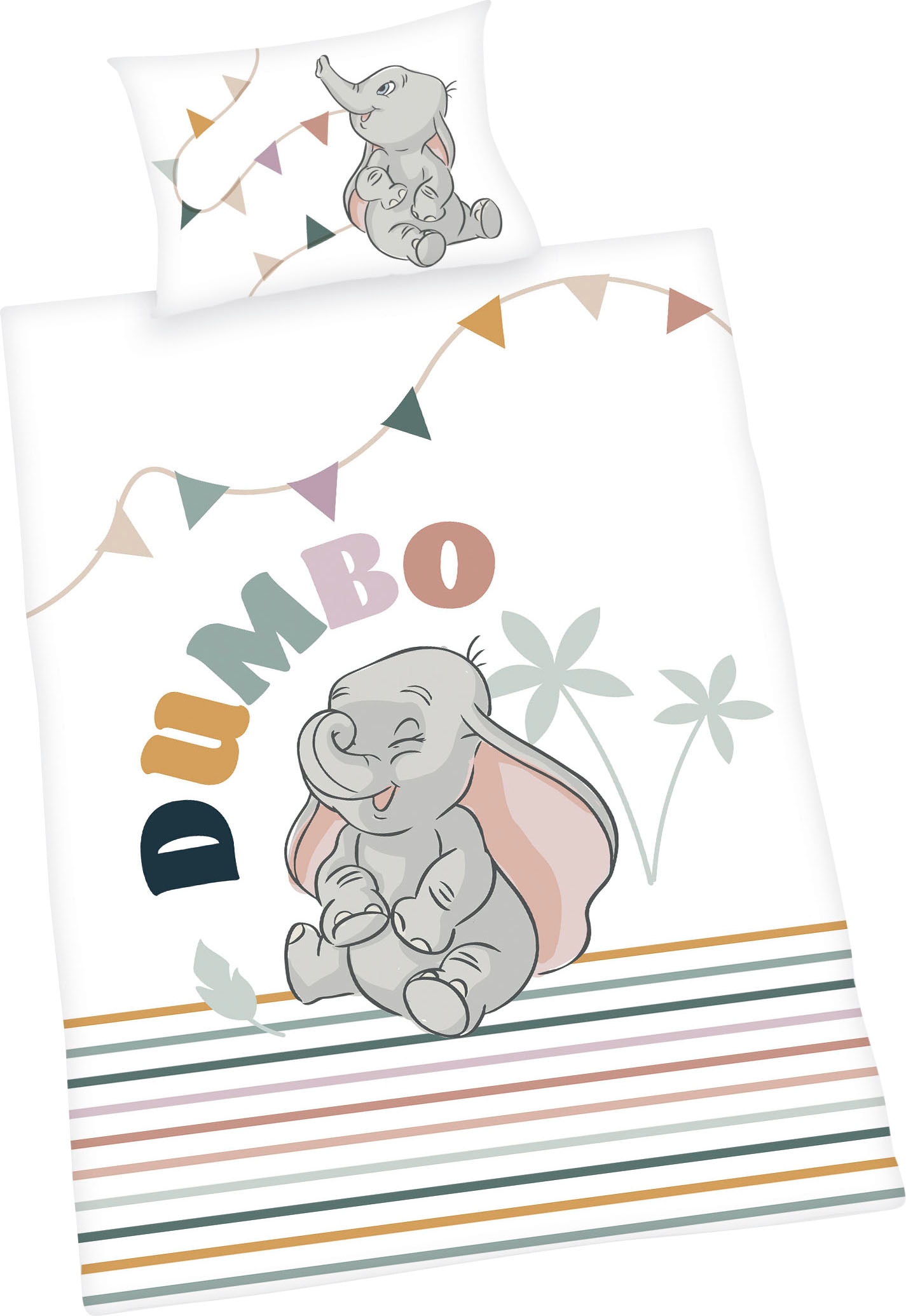Disney Babybettwäsche »Disney´s Dumbo«, mit liebevollem Motiv