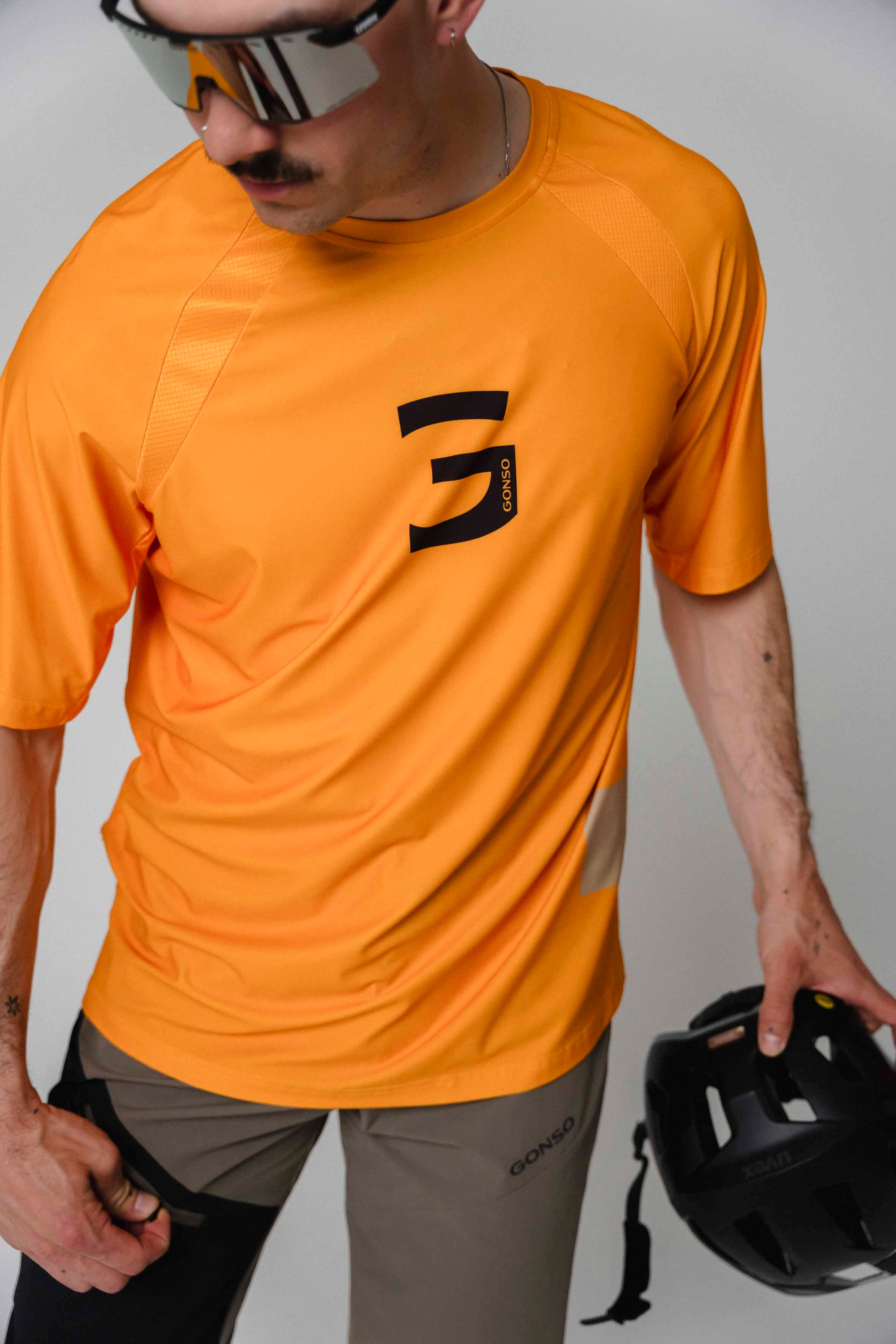Gonso Radtrikot »Trail Jersey M« Herren Fahrradtrikot, leichtes u atmungsaktives Trikot, ideal für MTB