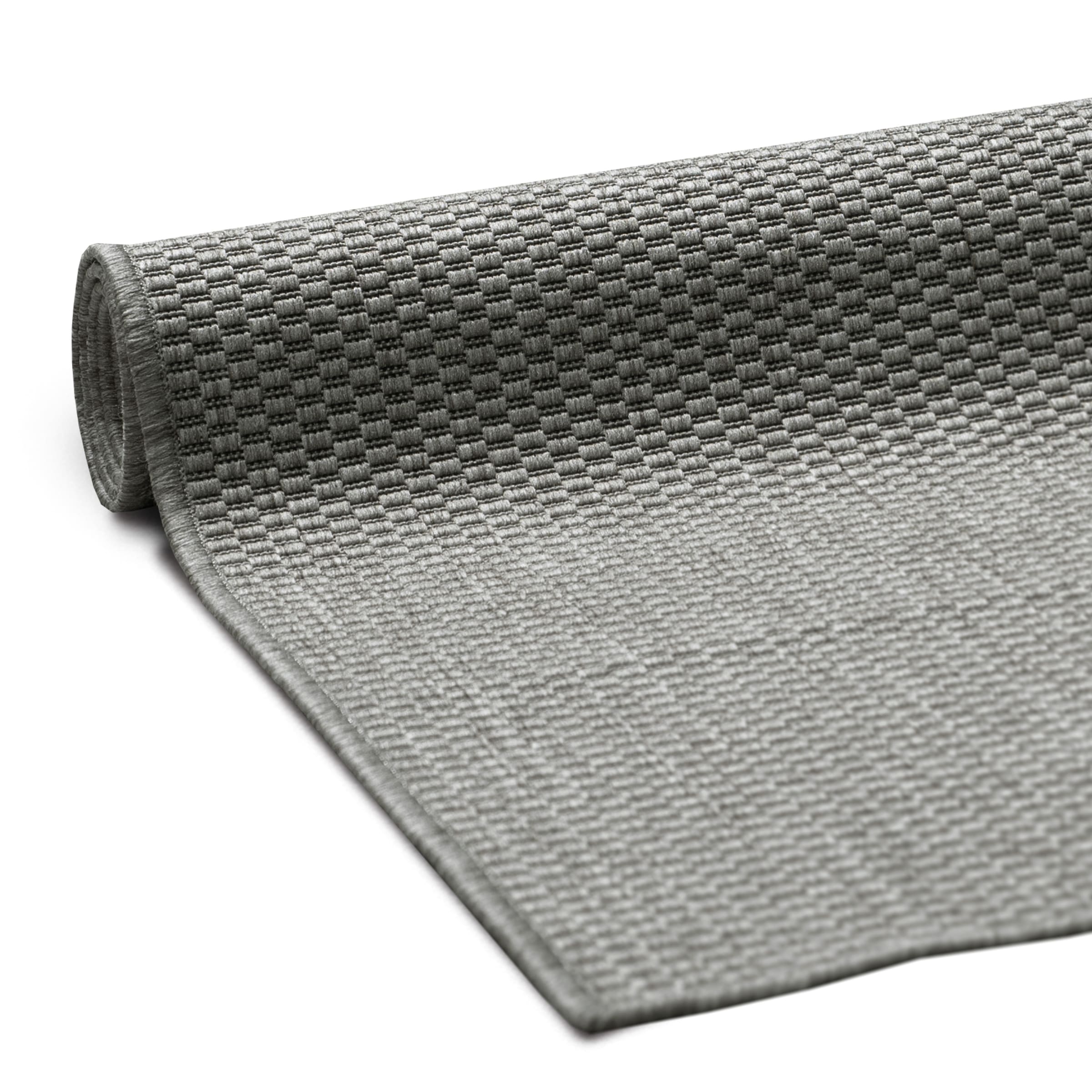 my home Teppich »Venedig auch als Läufer erhältlich«, rechteckig, 4 mm Höhe, In- und Outdoor geeignet, Sisal-Optik, Wetterfest & UV-beständig