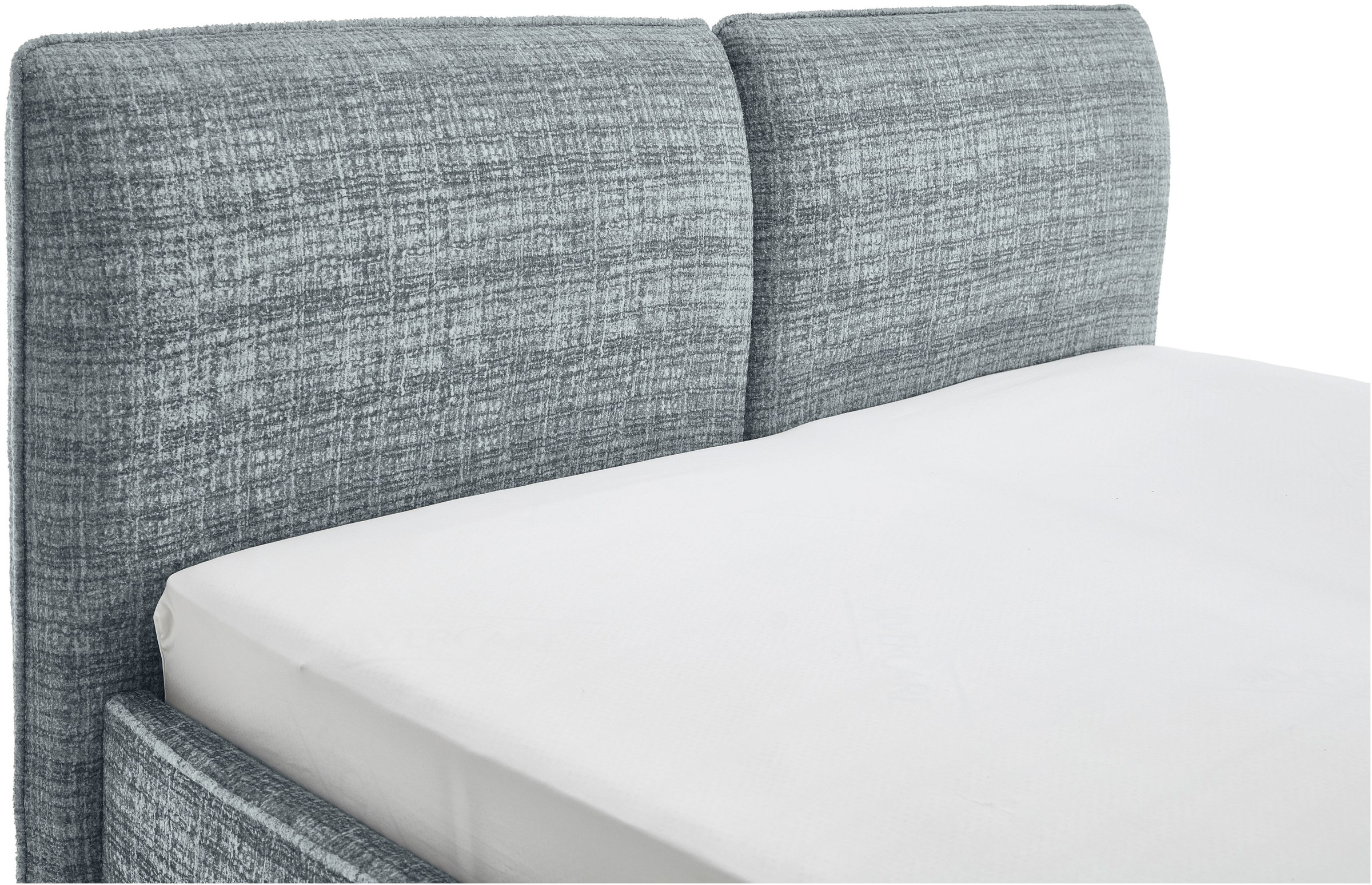 meise.möbel Polsterbett »Infinity erhältlich in verschiedenen Farben und Breiten«, mit schwarzen Metallfüßen