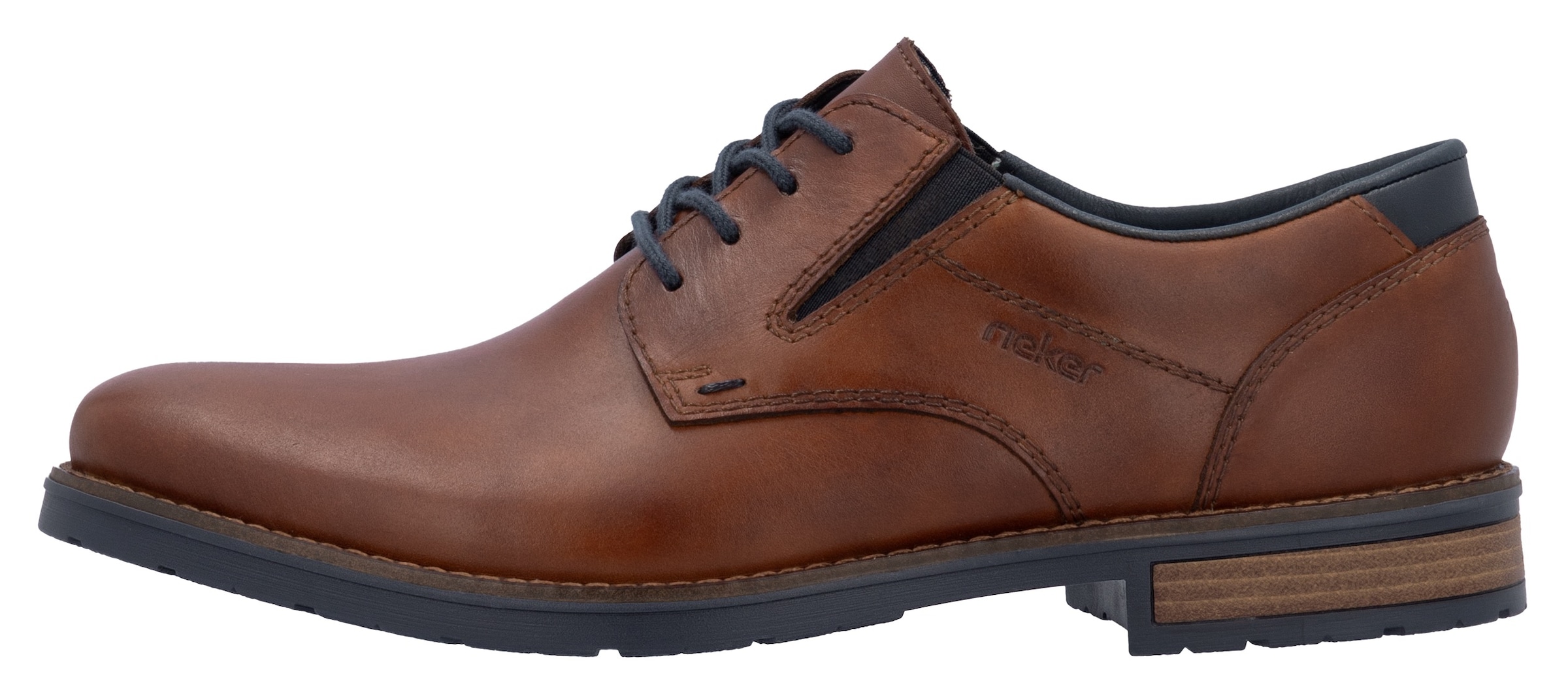Rieker Schnürschuh, mit Stretch, Freizeitschuh, Halbschuh, Schnürschuh
