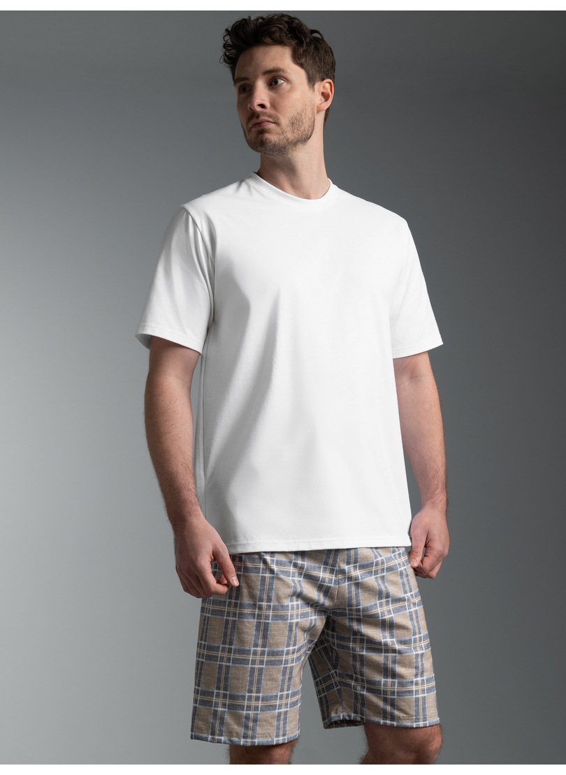 Trigema Schlafanzug »TRIGEMA Pyjama mit Karo Muster« 1