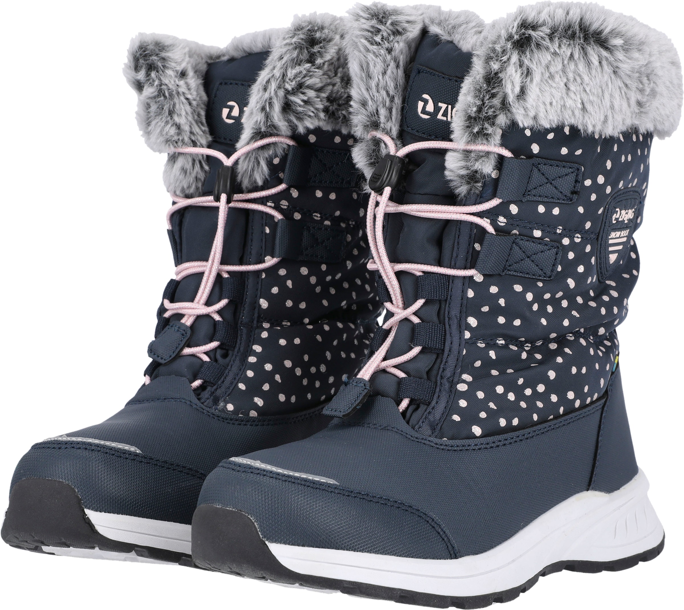 ZIGZAG Winterboots »WESEND KIDS BOOT WP V2«  Winterstiefel,Schnürstiefel, Winterschuhe, wasserdicht, gefüttert