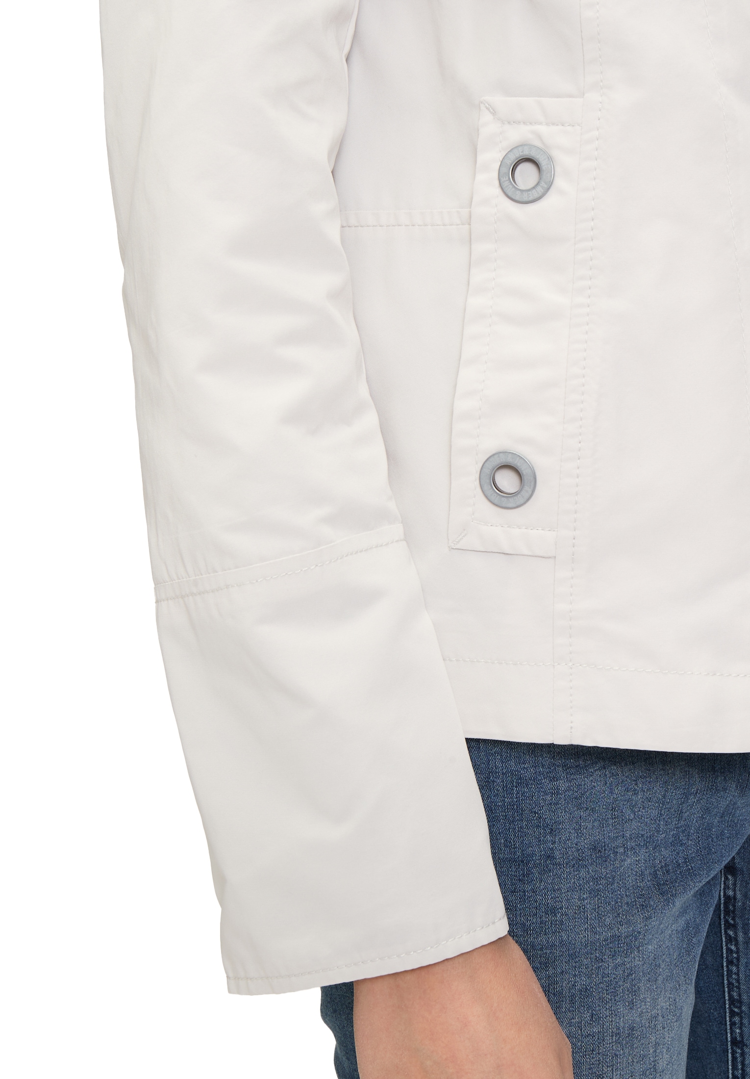 Amber & June Sommerjacke »Übergangsjacke mit abnehmbarem Westenteil«