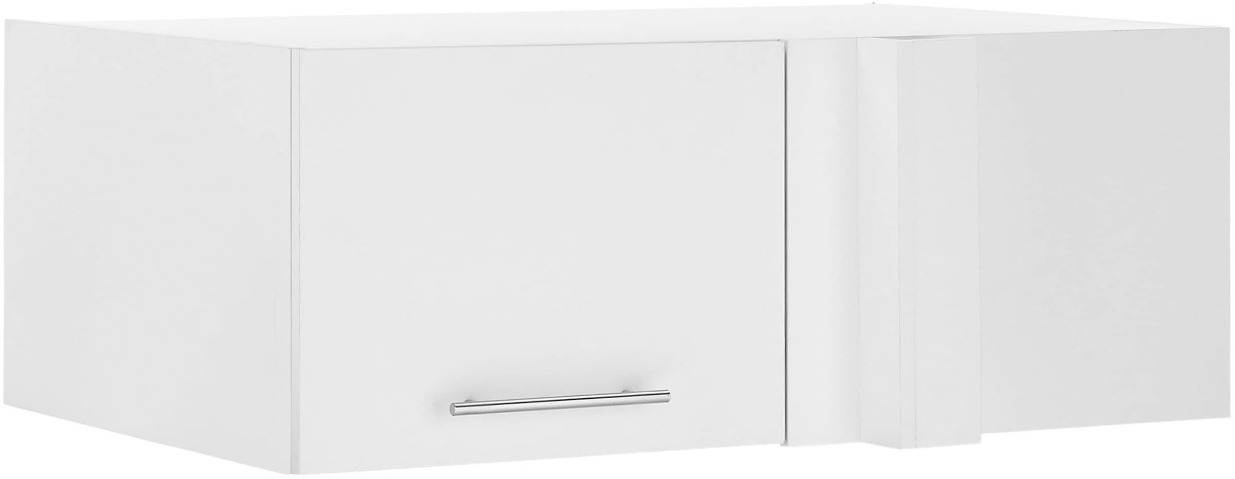 Laundreezy Aufsatzschrank »Laundreezy, Eck-Aufsatzschrank BxHxT 100x38x68 cm« 1 Stk. tlg. Breite 100cm, Tür L/R montierbar, Softclose-Funktion