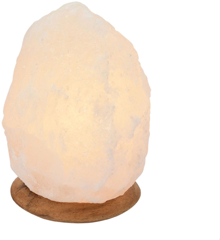kg - ein Salzkristall-Tischlampe jeder bei H: Schlafwelt Handgefertigt »Sari«, ca.2-3 Unikat, cm, ca.18 Stein OTTO