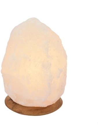 Salzkristall-Tischlampe »Sclassin«