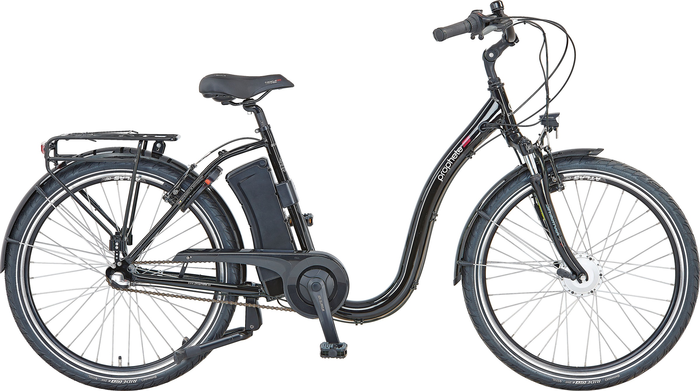 Prophete E-Bike »Geniesser 22.ESC.20«, 3 Gang, Shimano, Nexus, Frontmotor 250 W, Pedelec, Elektrofahrrad für Damen u. Herren