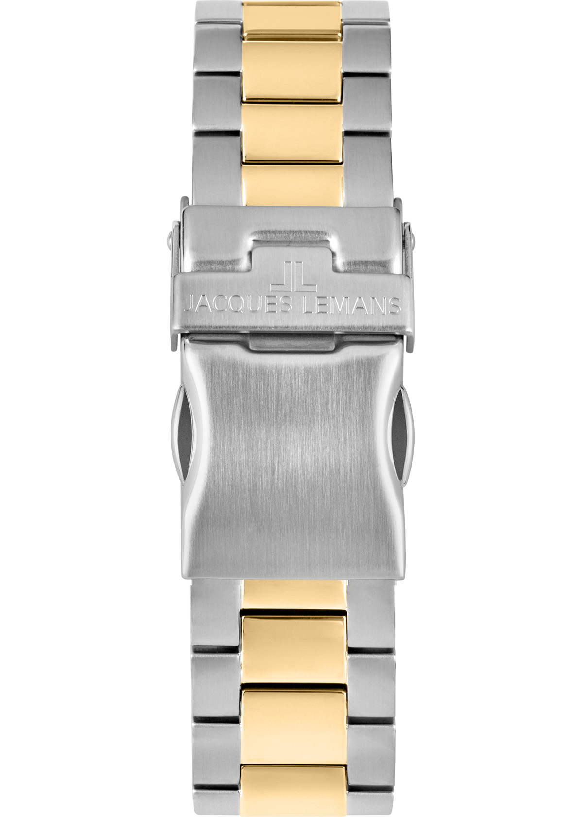 Jacques Lemans Quarzuhr »Liverpool«, Armbanduhr, Herrenuhr, Edelstahlarmband, analog, Tag, Stoppfunktion